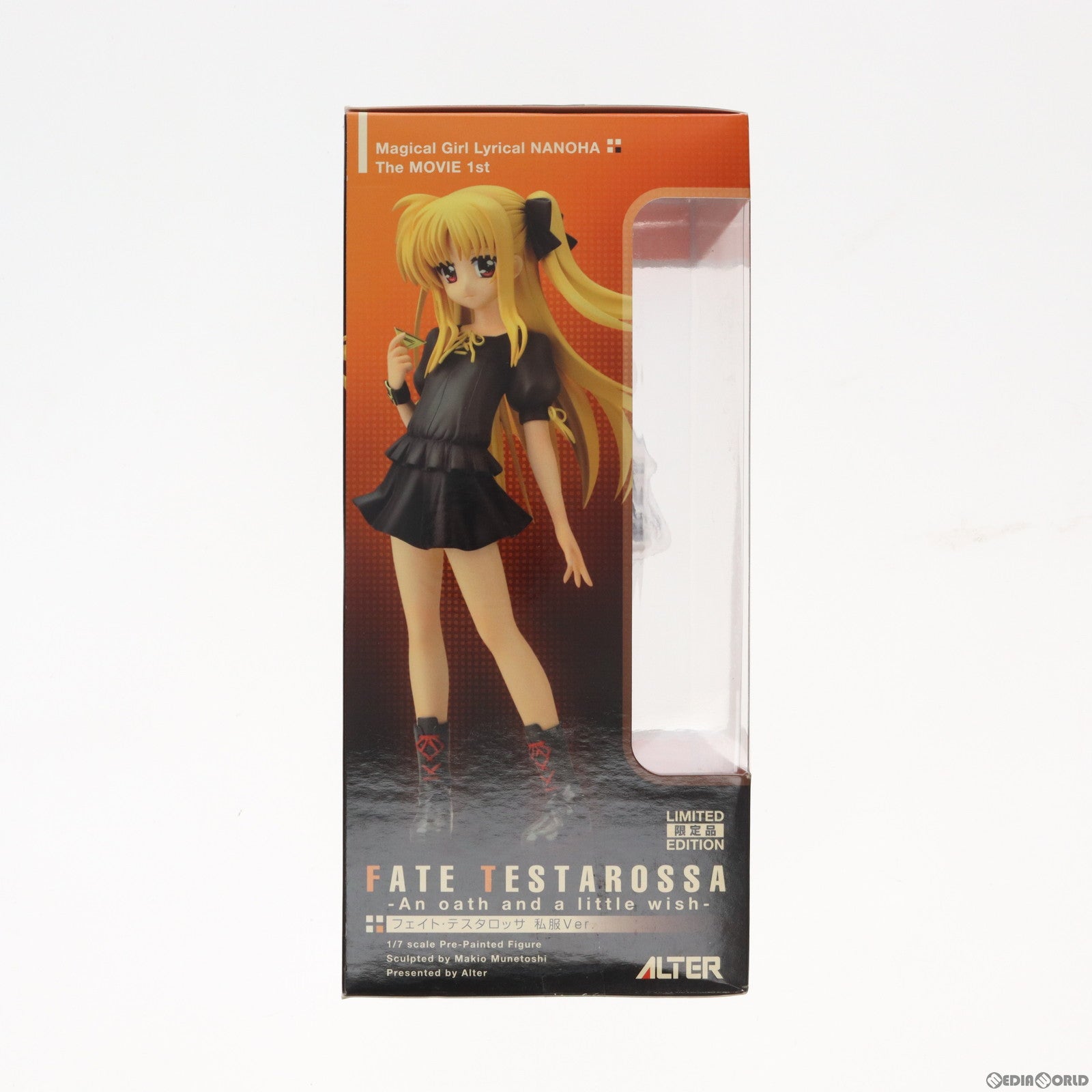 【中古即納】[FIG]フェイト・テスタロッサ 私服Ver. -An oath and a little wish- 魔法少女リリカルなのは The MOVIE 1st 1/7 完成品 フィギュア ワンフェス2011冬&ホビージャパンオンラインショップ限定 ホビージャパン/アルター(20110206)