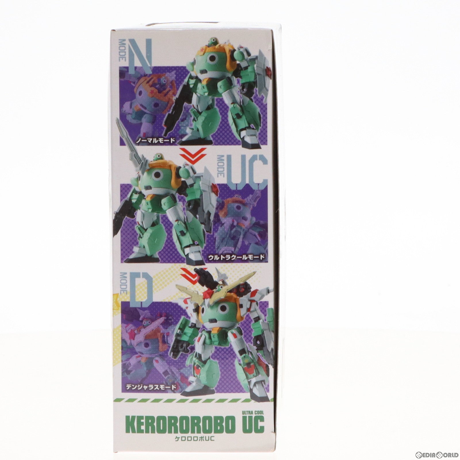 【中古即納】[FIG] KERORO魂 ケロロロボUC 超ケロロ軍曹UC(ウルトラクール) 激闘!! ケロロロボ大決戦 完成品 可動フィギュア バンダイスピリッツ(20190525)