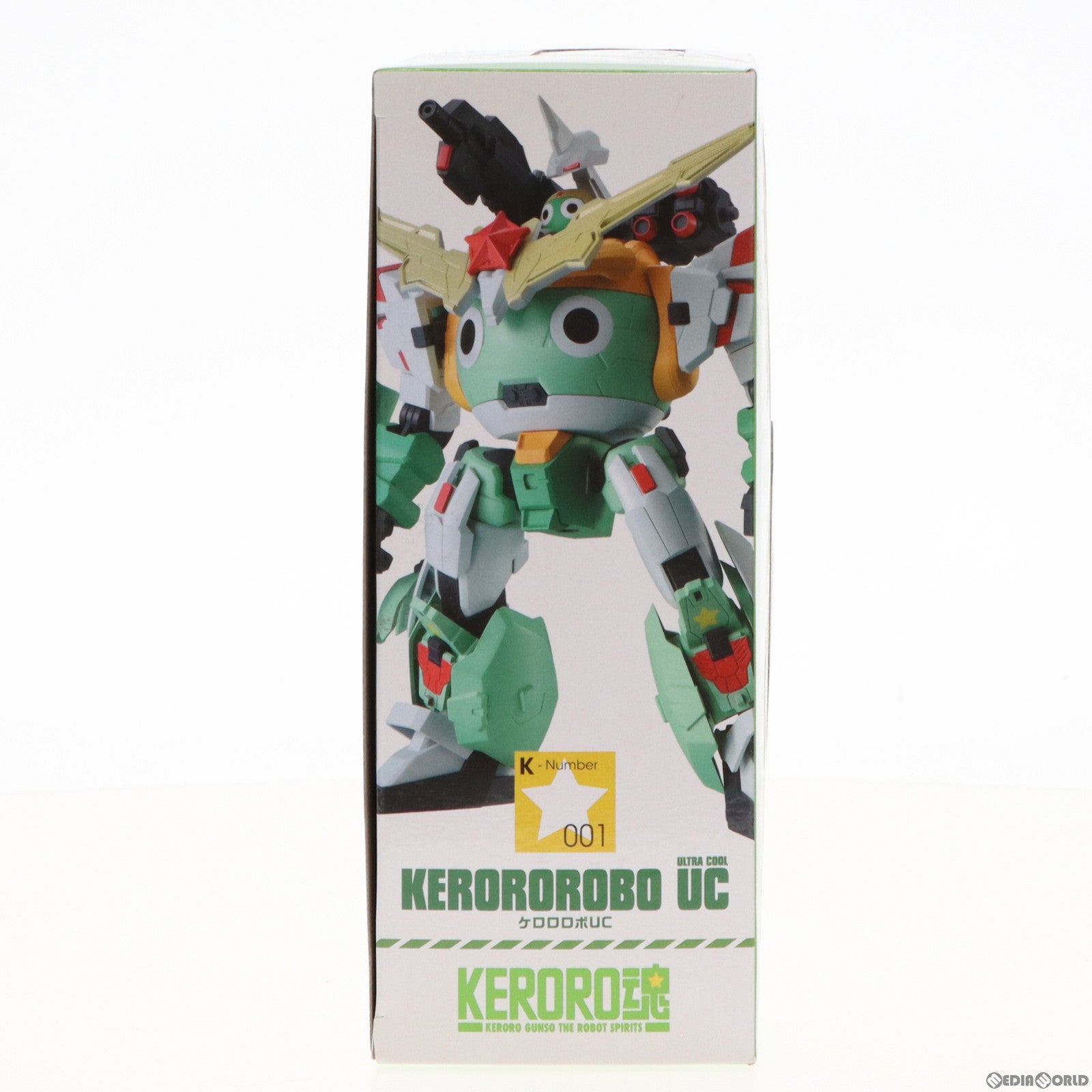 【中古即納】[FIG] KERORO魂 ケロロロボUC 超ケロロ軍曹UC(ウルトラクール) 激闘!! ケロロロボ大決戦 完成品 可動フィギュア バンダイスピリッツ(20190525)