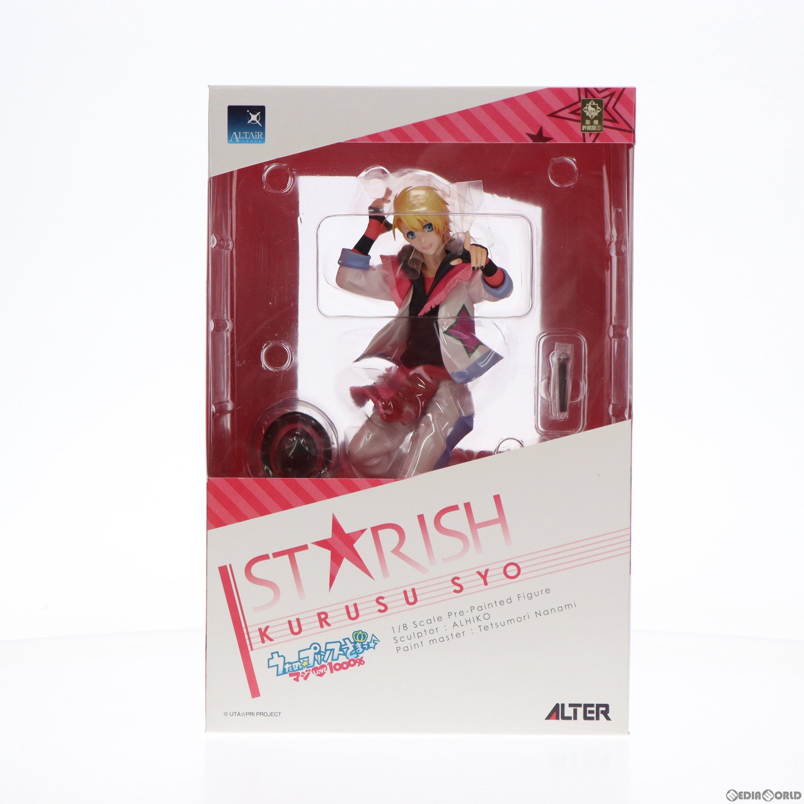 【中古即納】[FIG]アルタイル 来栖翔(くるすしょう) うたの☆プリンスさまっ♪マジLOVE1000% 1/8 完成品 フィギュア アルター(20150530)