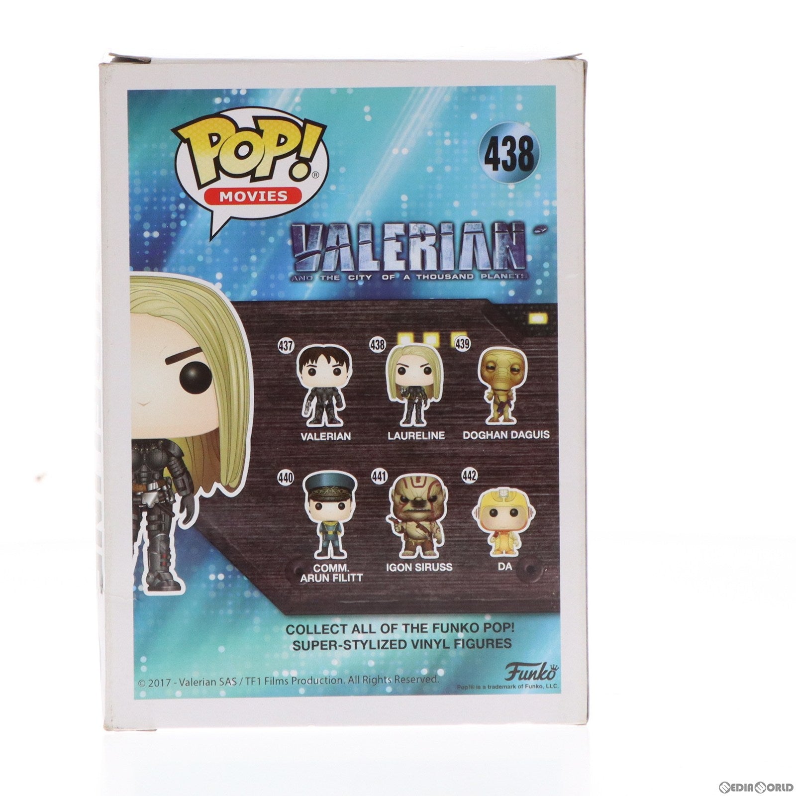 【中古即納】[FIG] POP! MOVIES 438 ローレリーヌ ヴァレリアン 千の惑星の救世主 完成品 フィギュア(海外流通版) FUNKO(ファンコ) (20170630)