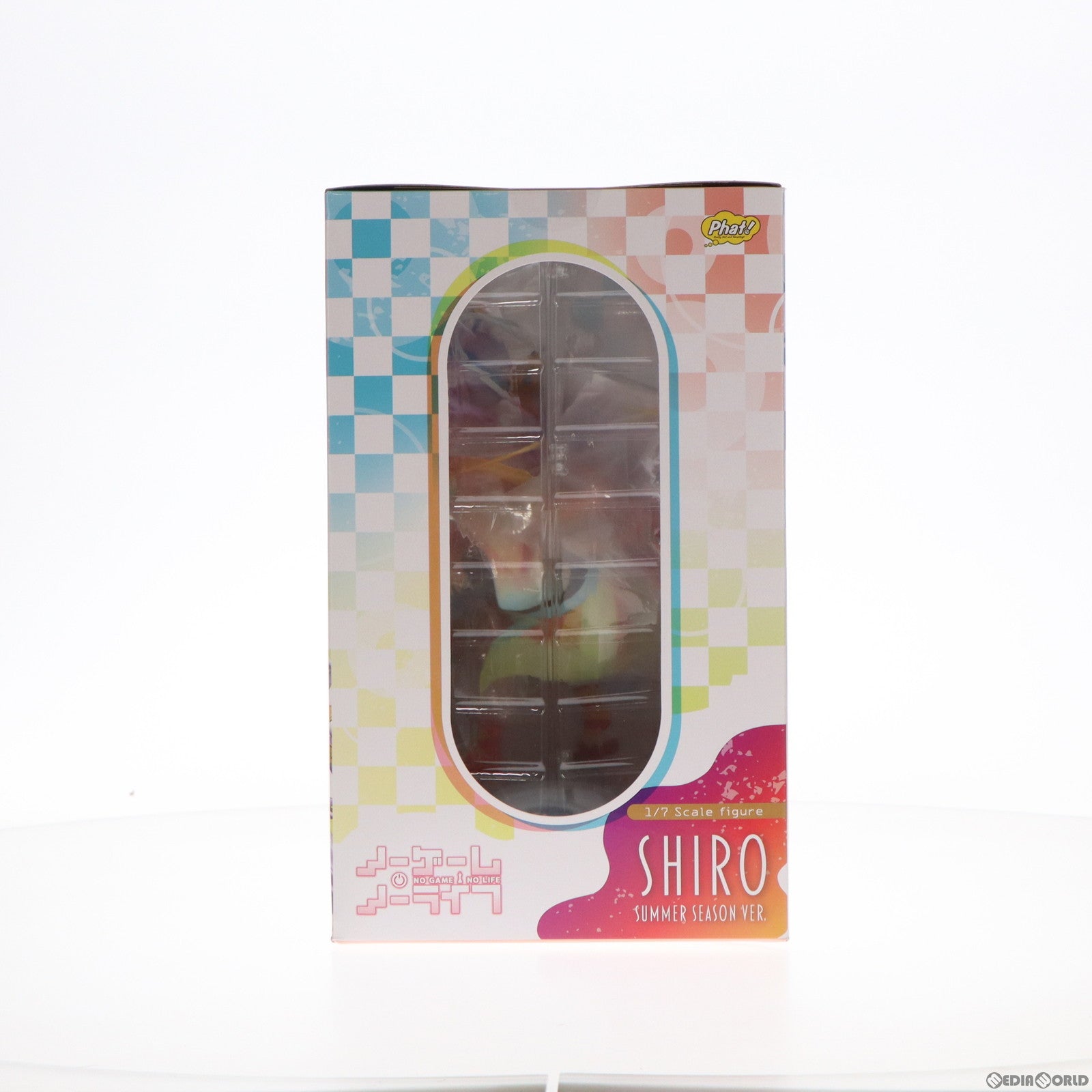 【中古即納】[FIG] 白(しろ) サマーシーズンVer. ノーゲーム・ノーライフ 1/7 完成品 フィギュア Phat!(ファット・カンパニー) (20221109)
