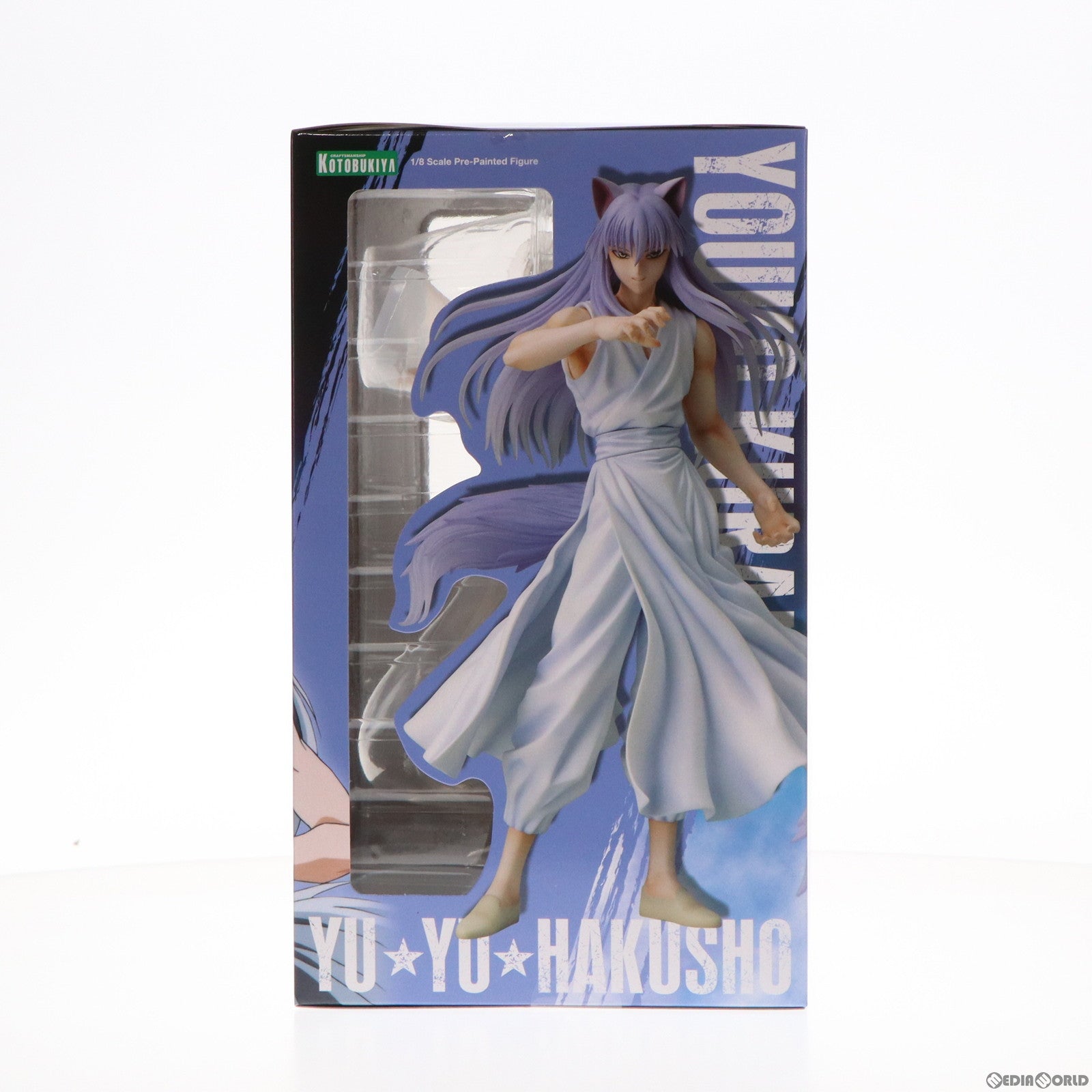 中古即納】[FIG](再販)ARTFX J 妖狐蔵馬(ようこくらま) 幽☆遊☆白書 1/8 完成品 フィギュア(PV112) コトブキヤ