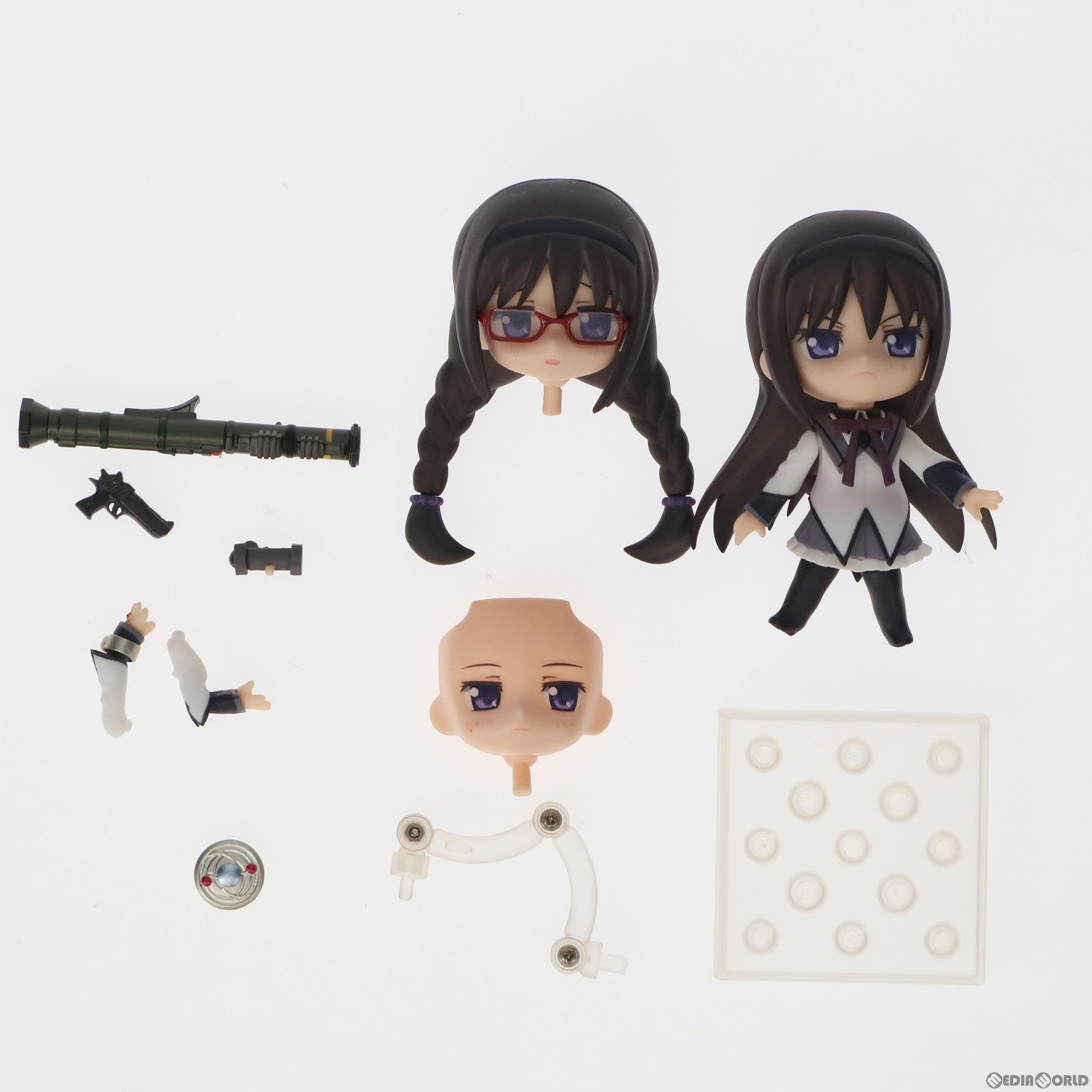 【中古即納】[FIG] ねんどろいど 182 暁美ほむら(あけみほむら) 魔法少女まどか☆マギカ 完成品 可動フィギュア グッドスマイルカンパニー(20111115)
