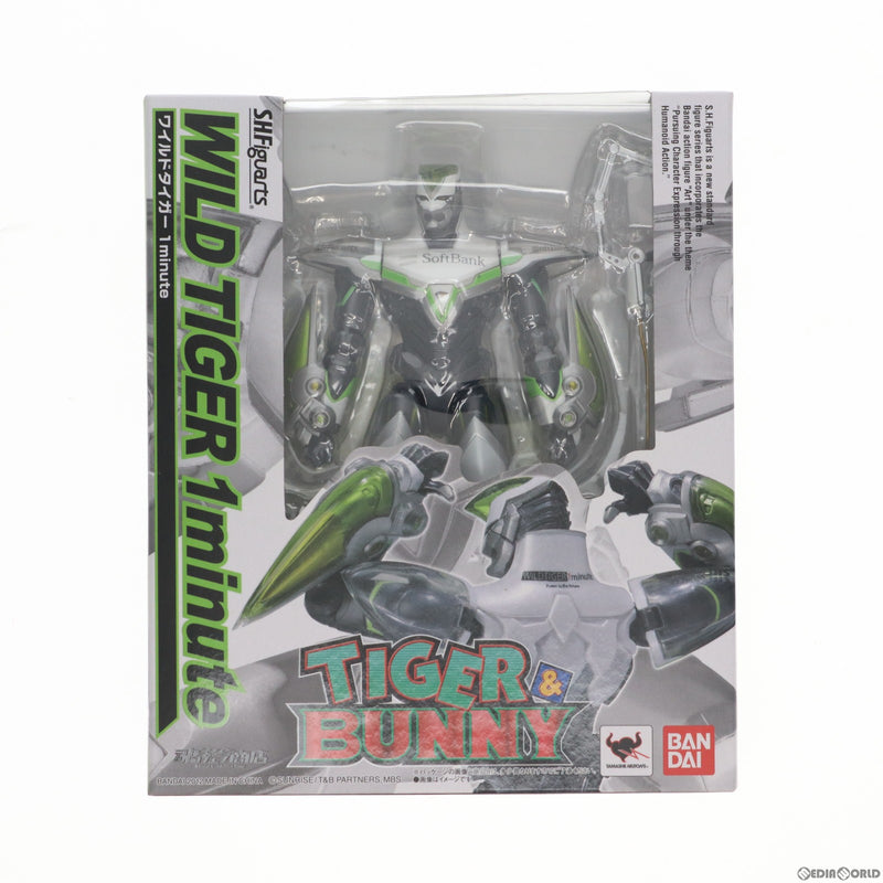 【中古即納】[FIG]魂ウェブ商店限定 S.H.Figuarts(フィギュアーツ) ワイルドタイガー 1 minute TIGER &  BUNNY(タイガー&バニー) 完成品 可動フィギュア バンダイ(20120525)