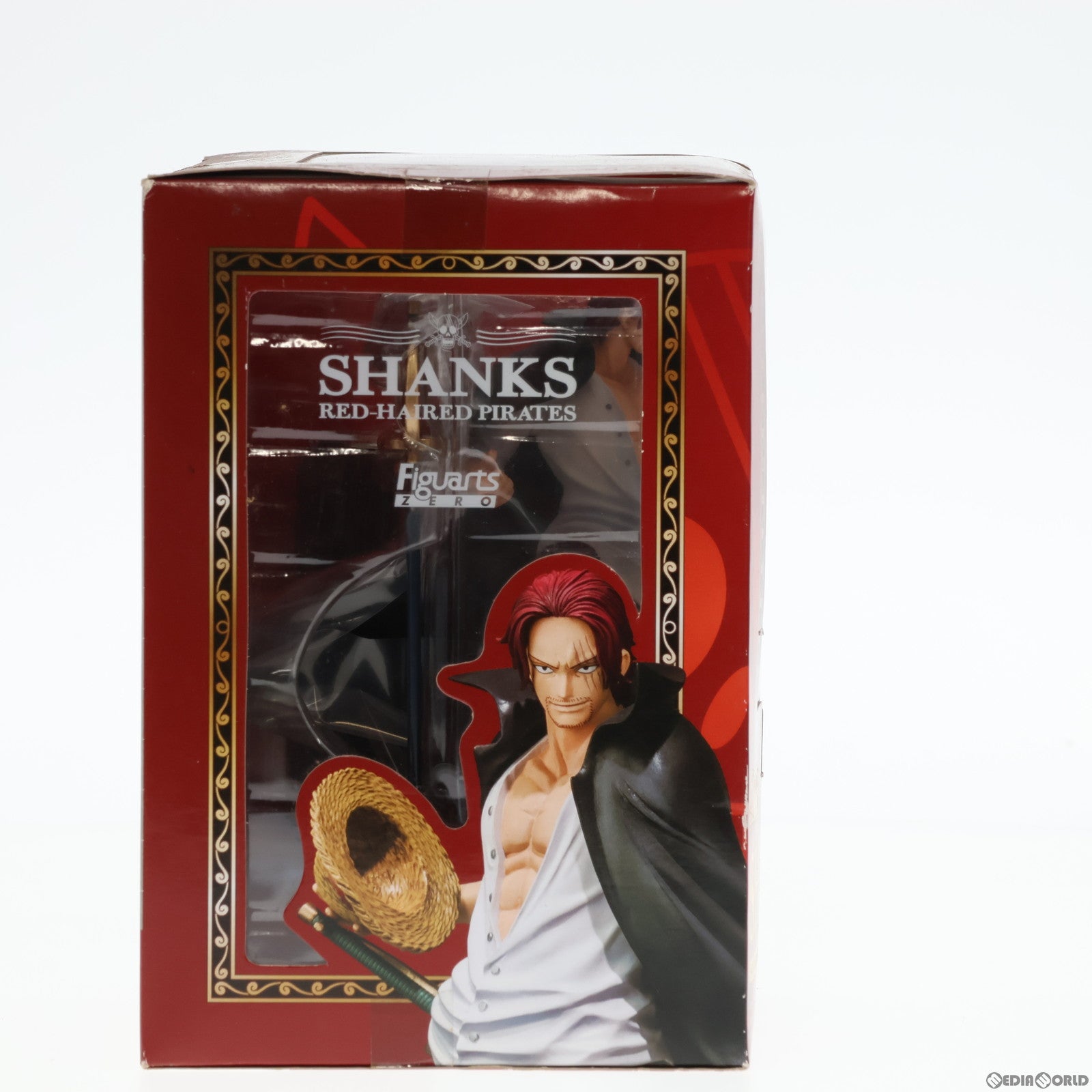 【中古即納】[FIG]フィギュアーツZERO シャンクス(頂上決戦Ver.) ONE PIECE(ワンピース) 完成品 フィギュア バンダイ(20121117)