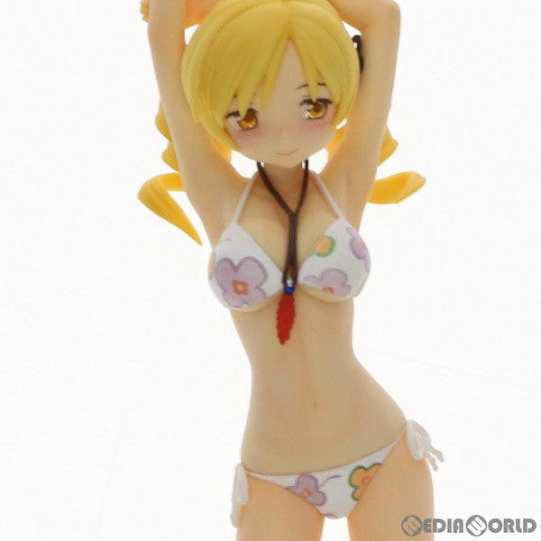 【中古即納】[FIG] ドリームテック 巴マミ(ともえまみ) 水着Ver. 魔法少女まどか☆マギカ 1/8 完成品 フィギュア(DT-040) ウェーブ(WAVE) (20130628)