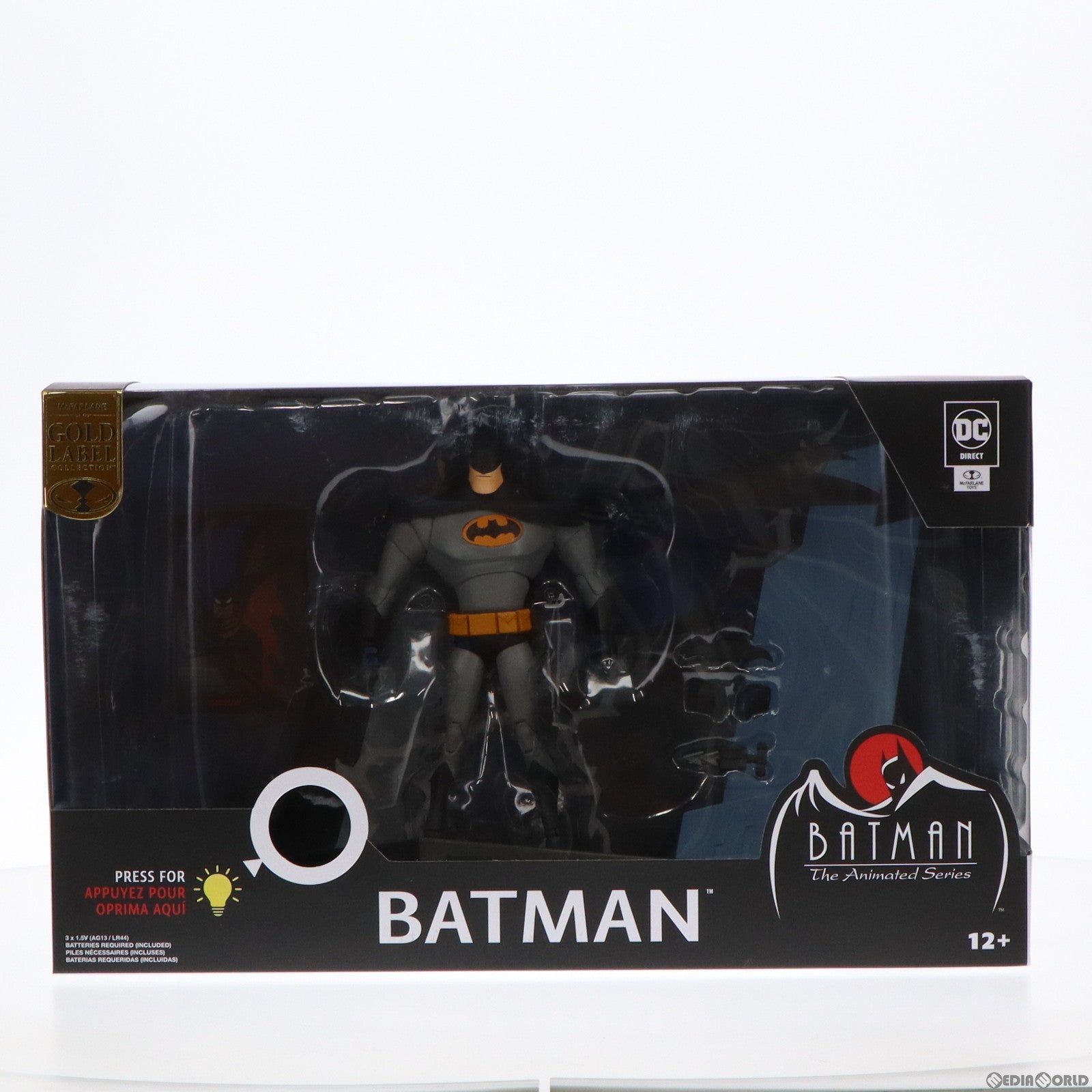 【中古即納】[FIG] DCダイレクト バットマン(30周年記念版) バットマン アニメイテッド 完成品 7インチ・アクションフィギュア マクファーレントイズ/ホットトイズ(20221123)
