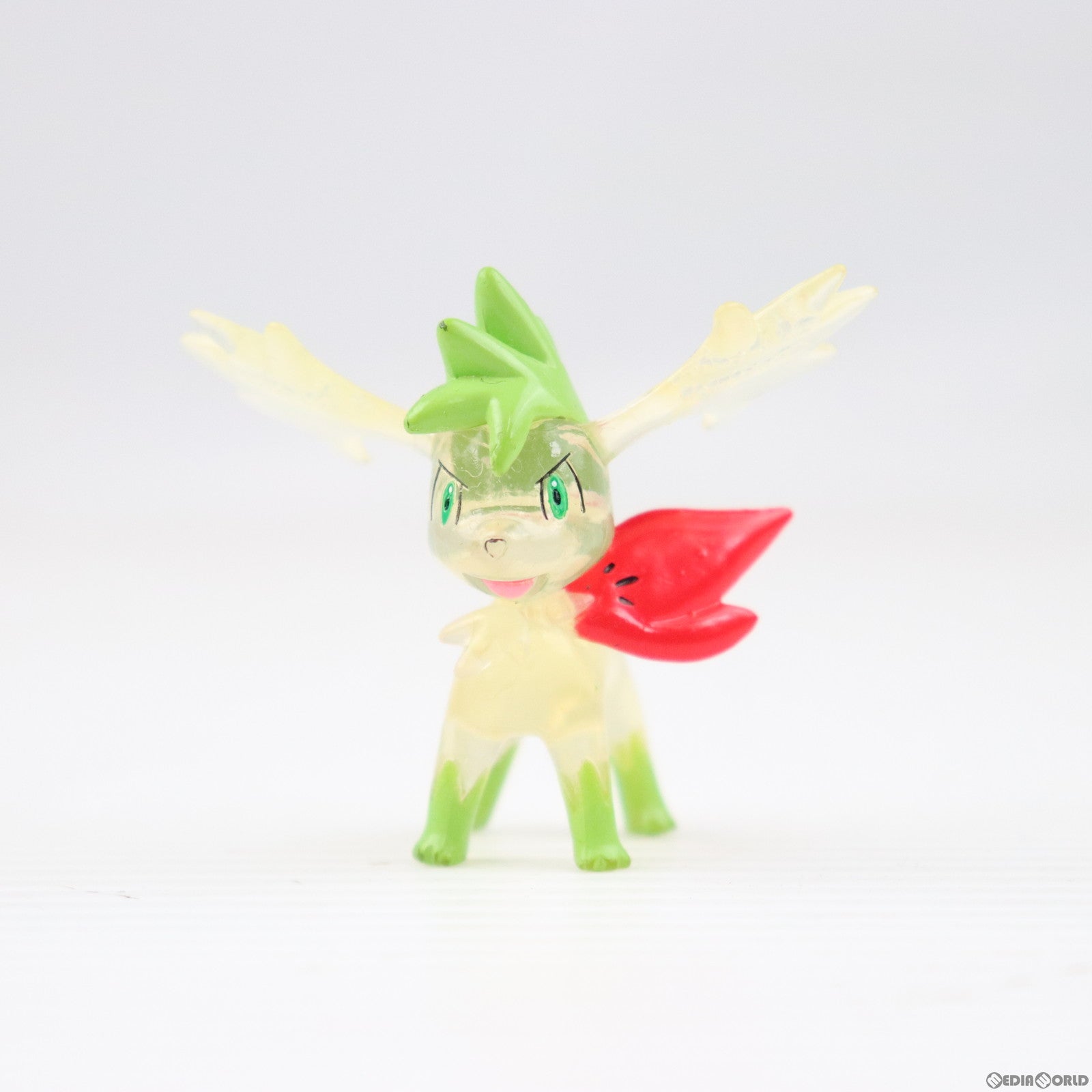 【中古即納】[FIG] モンスターコレクション シェイミ スカイフォルム(クリアVer.) 劇場版 ポケットモンスター ダイヤモンド パール ギラティナと氷空の花束シェイミ 完成品 フィギュア 劇場限定 タカラトミー(20081231)
