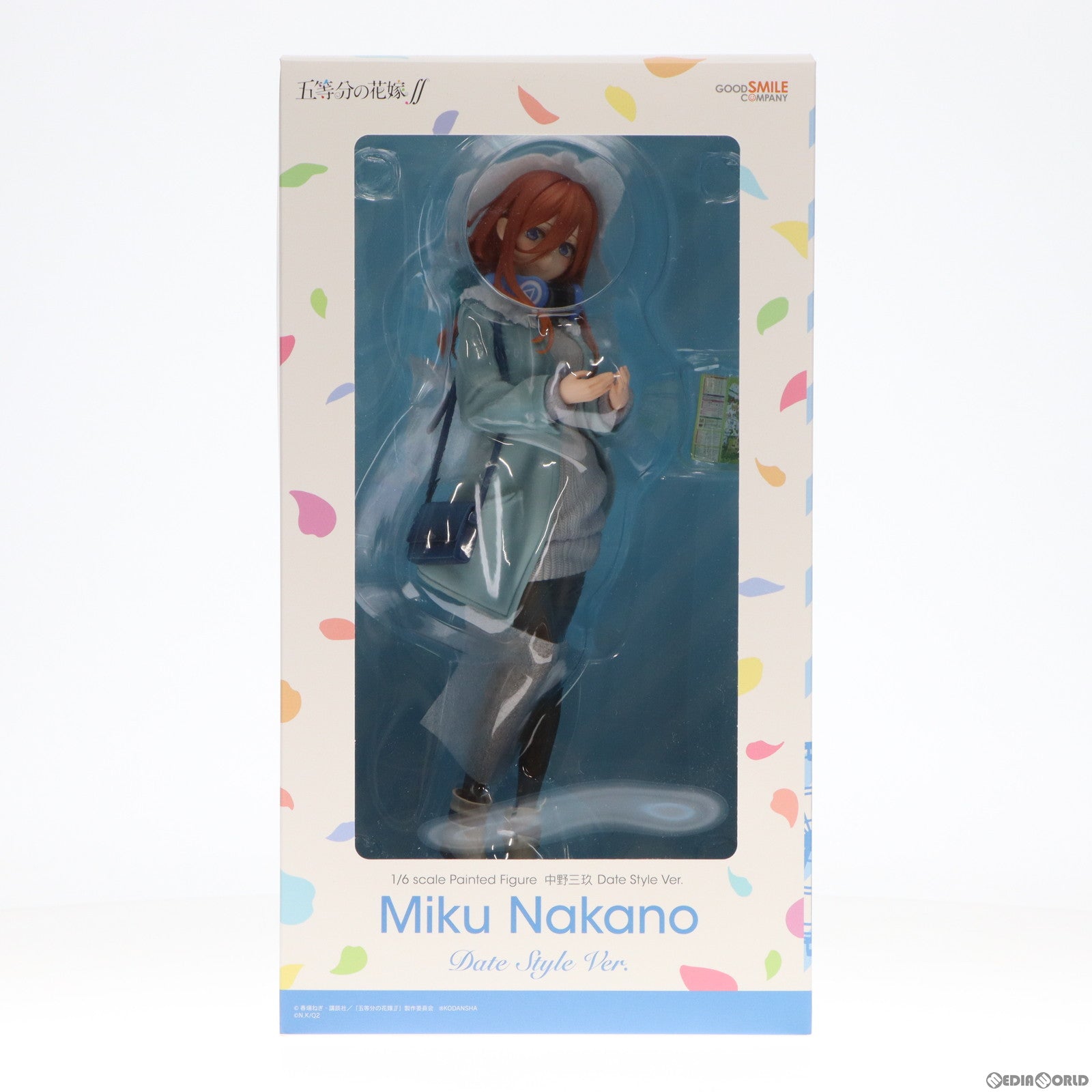 【中古即納】[FIG] 中野三玖(なかのみく) Date Style Ver. 五等分の花嫁∬ 1/6 完成品 フィギュア グッドスマイルカンパニー(20230728)