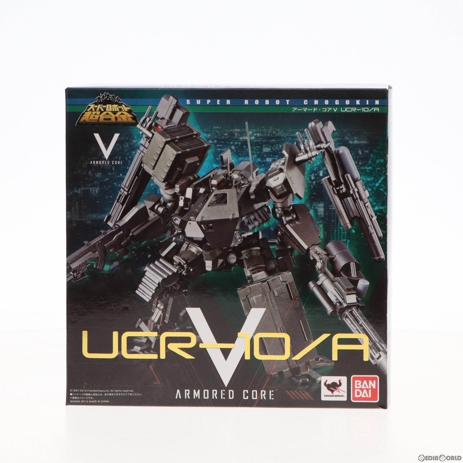 【中古即納】[TOY] スーパーロボット超合金 UCR-10/A ARMORED CORE V(アーマード・コアV) 完成トイ バンダイ(20120629)