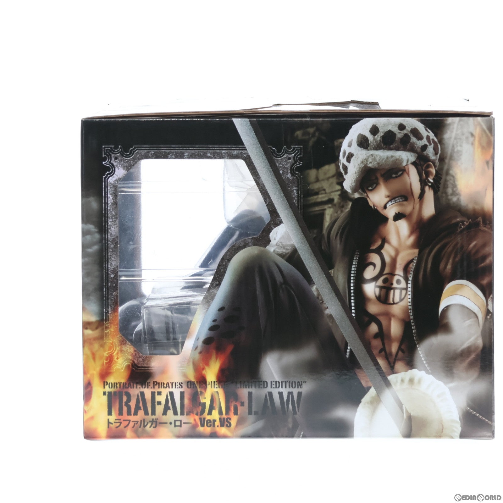 中古即納】[FIG]Portrait.Of.Pirates P.O.P LIMITED EDITION トラファルガー・ローVer.VS ONE  PIECE(ワンピース) 完成品 フィギュア 一部オンラインショップ&麦わらストア限定 メガハウス