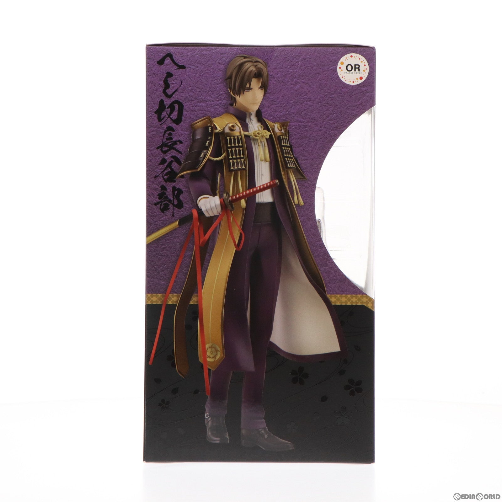 中古即納】[FIG]GOODSMILE ONLINE SHOP限定特典付属 へし切長谷部(へしきりはせべ) 刀剣乱舞-ONLINE- 1/8 完成品  フィギュア オランジュ・ルージュ