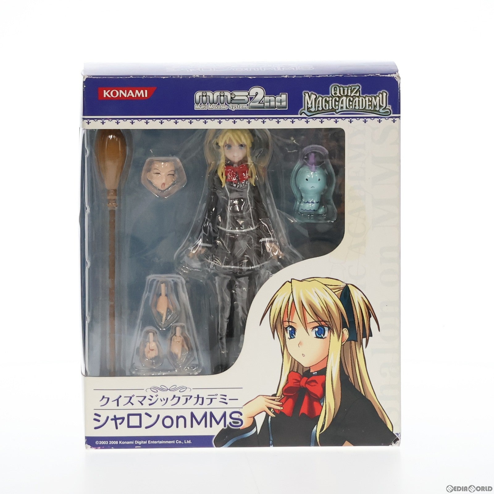 【中古即納】[FIG] シャロン on MMS クイズマジックアカデミー 完成品 可動フィギュア(CR120) コナミデジタルエンタテインメント(20080912)