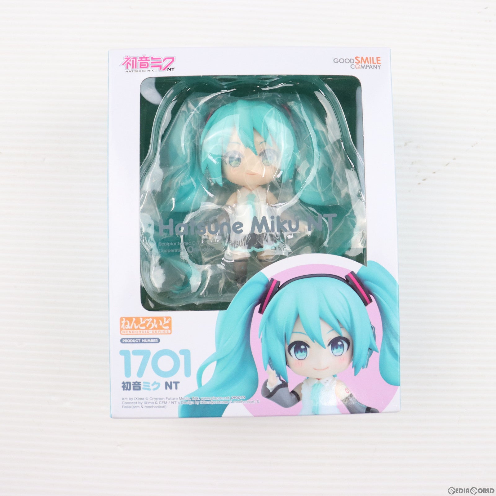 【中古即納】[FIG]ねんどろいど 1701 初音ミク NT ピアプロキャラクターズ 完成品 可動フィギュア グッドスマイルカンパニー(20220522)