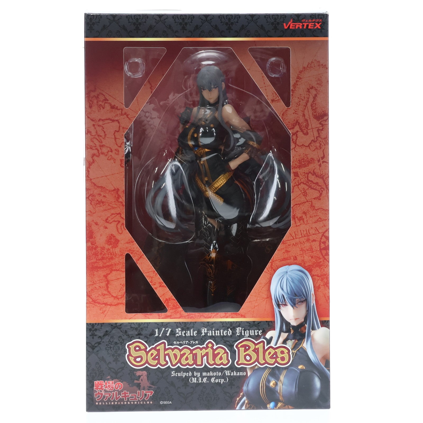 【中古即納】[FIG] (再販) セルベリア・ブレス 戦場のヴァルキュリア 1/7 完成品 フィギュア ヴェルテクス(20171228)