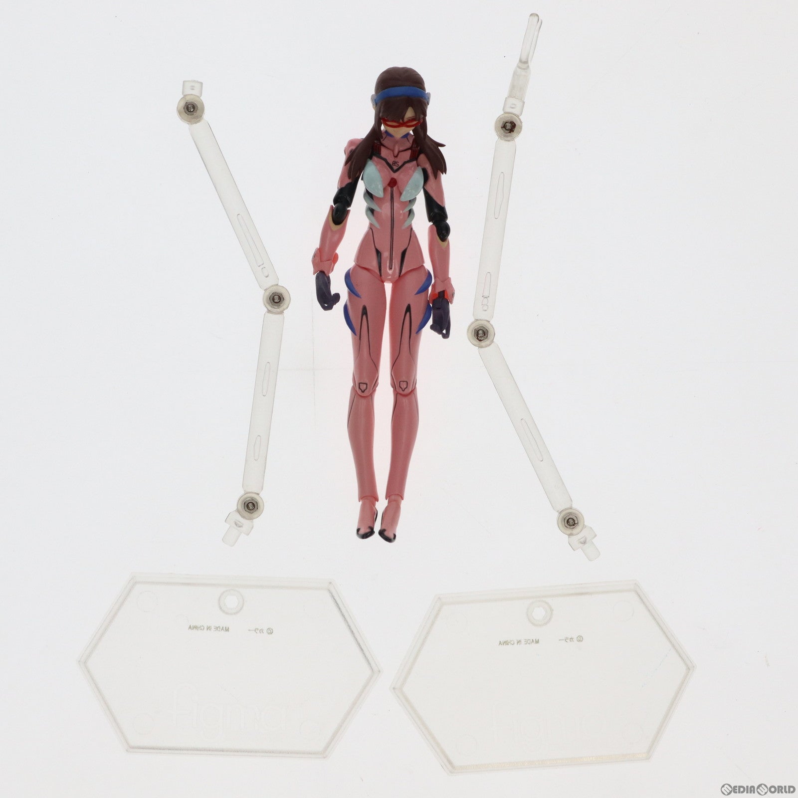 【中古即納】[FIG] figma(フィグマ) 079 真希波・マリ・イラストリアス 新型プラグスーツver. ヱヴァンゲリヲン新劇場版:破 完成品 可動フィギュア マックスファクトリー(20101130)