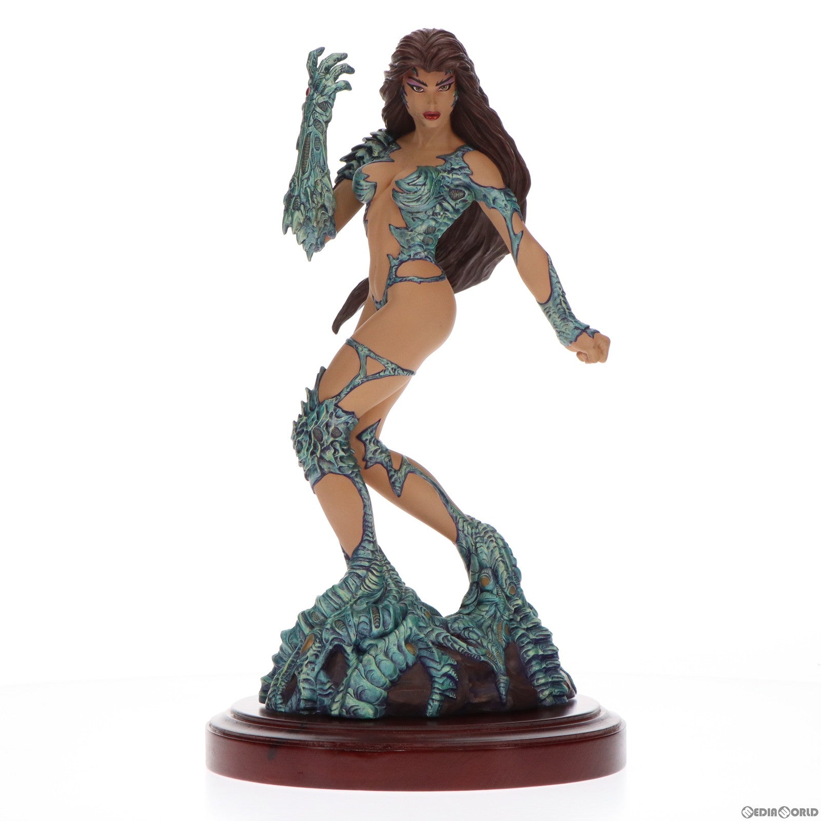 【中古即納】[FIG]サラ・ペッチーニ LIMITED EDIEION WITCHBLADE -ウィッチブレイド- 完成品 コールドキャスト製スタチュー フィギュア MOORE CREATION(19991231)