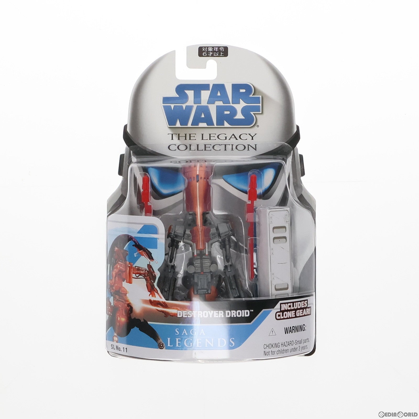 【中古即納】[FIG]スター・ウォーズ レガシーコレクション サーガ・レジェンズ ベーシックフィギュア デストロイヤー・ドロイド STAR WARS 完成品 可動フィギュア ハズブロ(19991231)