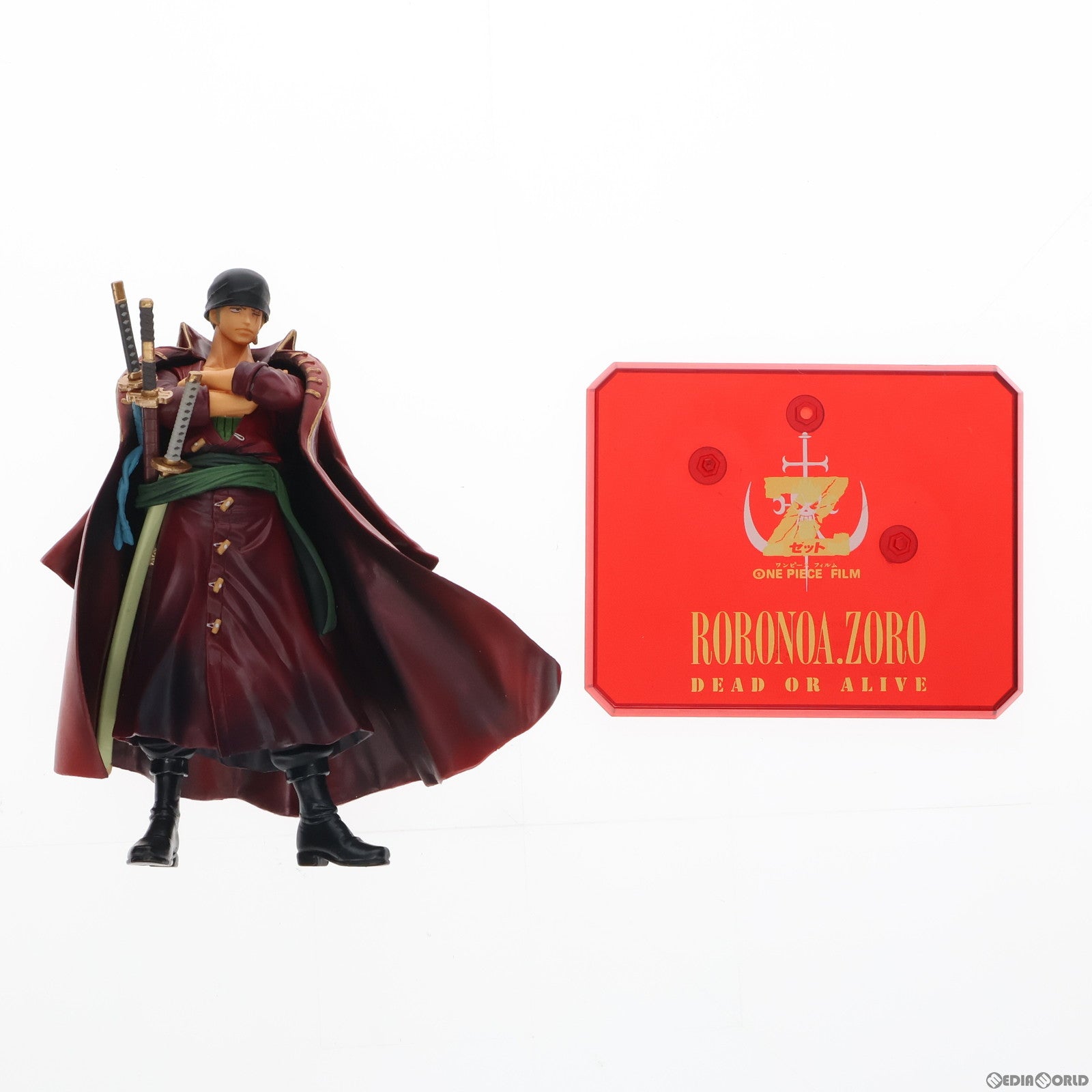 【中古即納】[FIG]魂ウェブ商店限定 フィギュアーツZERO ロロノア・ゾロ -ONE PIECE FILM Z 決戦服Ver.- ワンピースフィルムZ 完成品 フィギュア バンダイ(20130622)