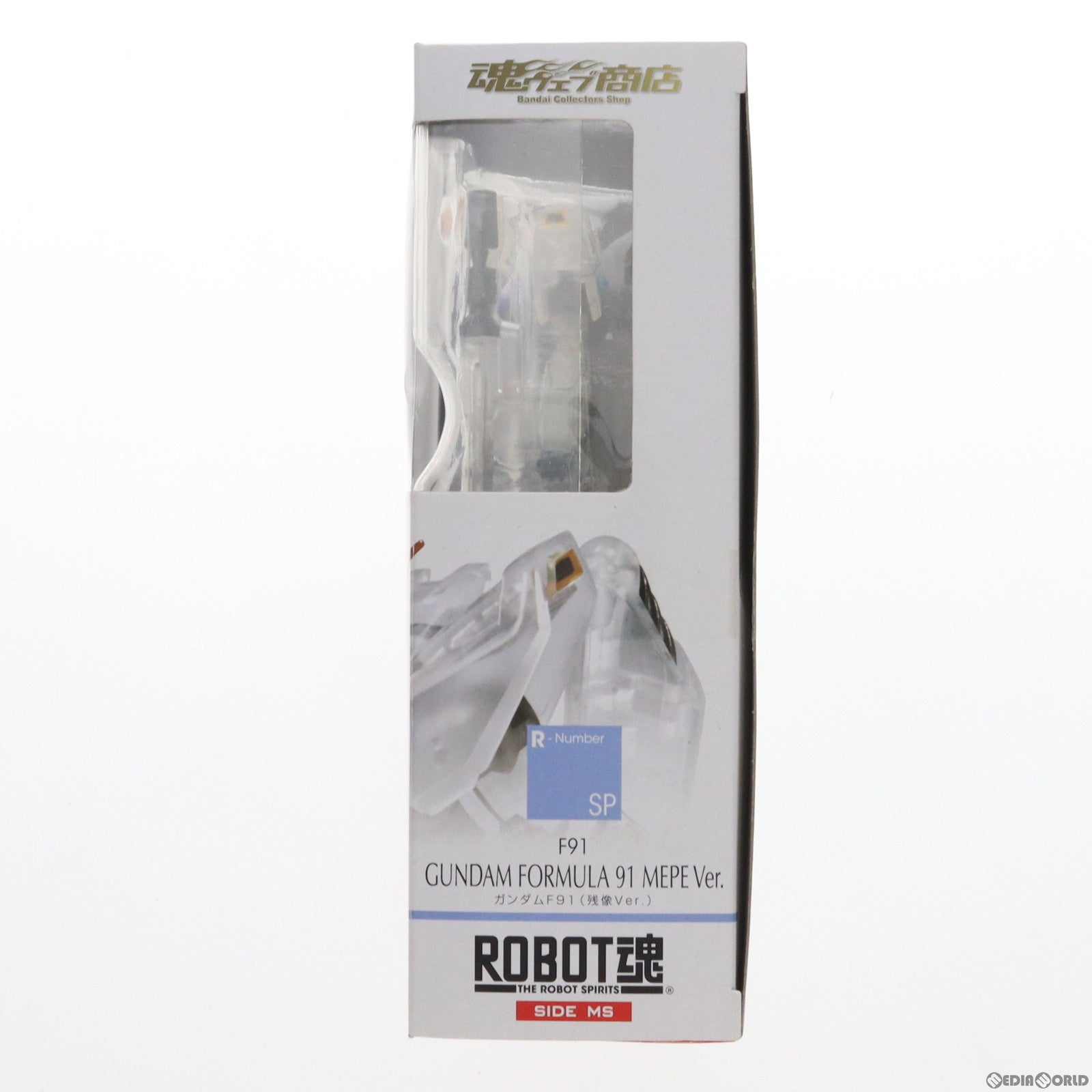 【中古即納】[FIG] 魂ウェブ商店限定 ROBOT魂(SIDE MS) ガンダムF91(残像Ver.) 機動戦士ガンダムF91 完成品 可動フィギュア バンダイ(20100826)