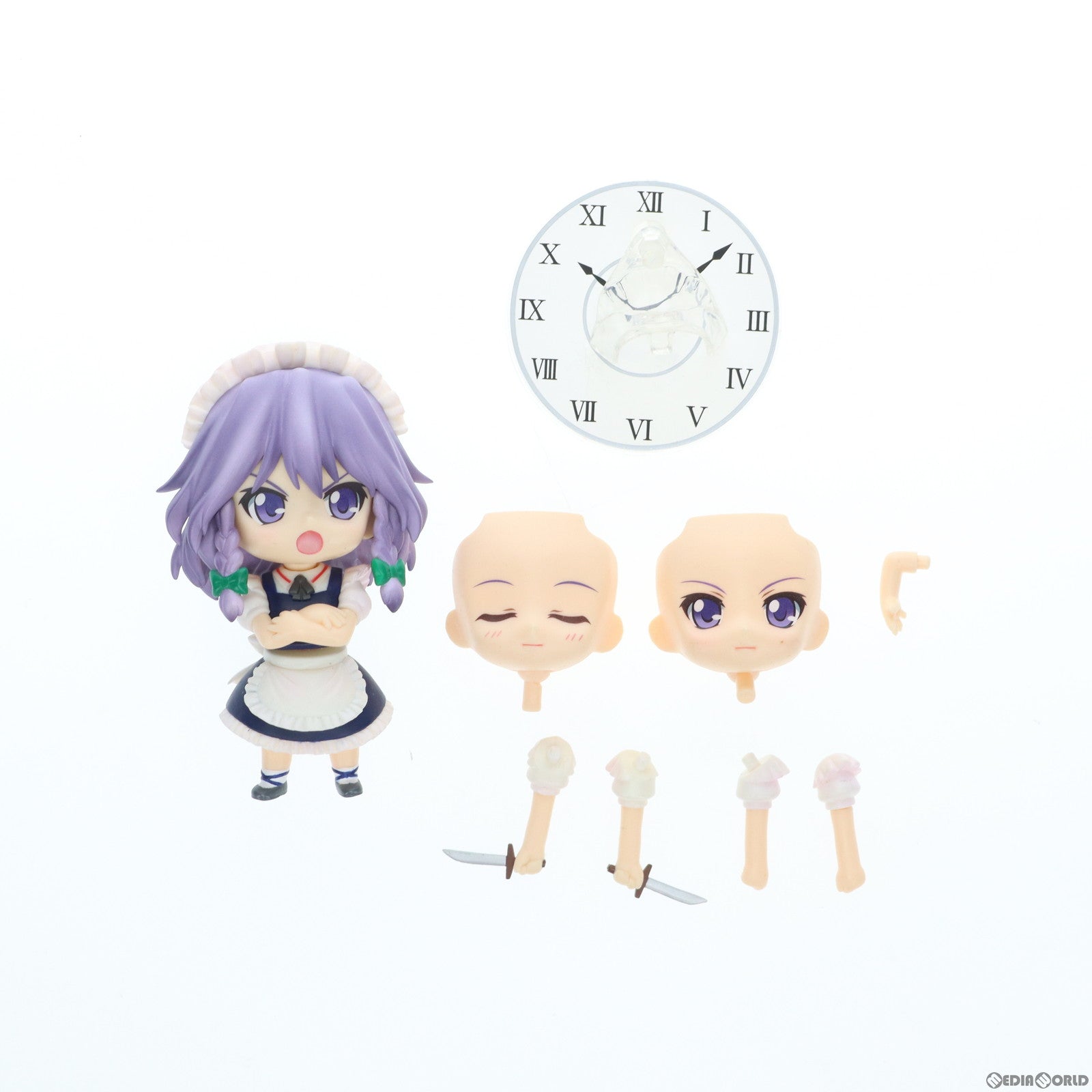 【中古即納】[FIG] ねんどろいど 105 十六夜咲夜(いざよいさくや) 東方Project 完成品 可動フィギュア グッドスマイルカンパニー(20100531)