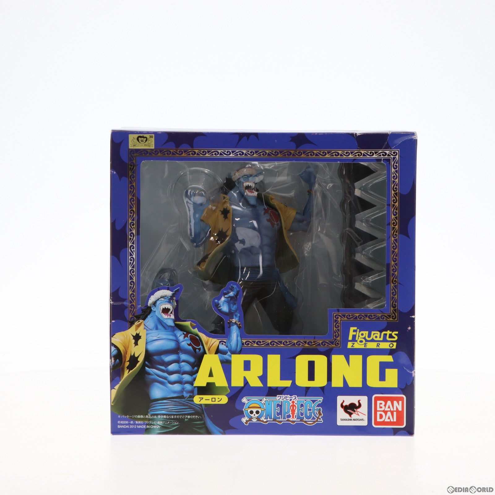 【中古即納】[FIG] フィギュアーツZERO アーロン ONE PIECE(ワンピース) 完成品フィギュア バンダイ(20120714)