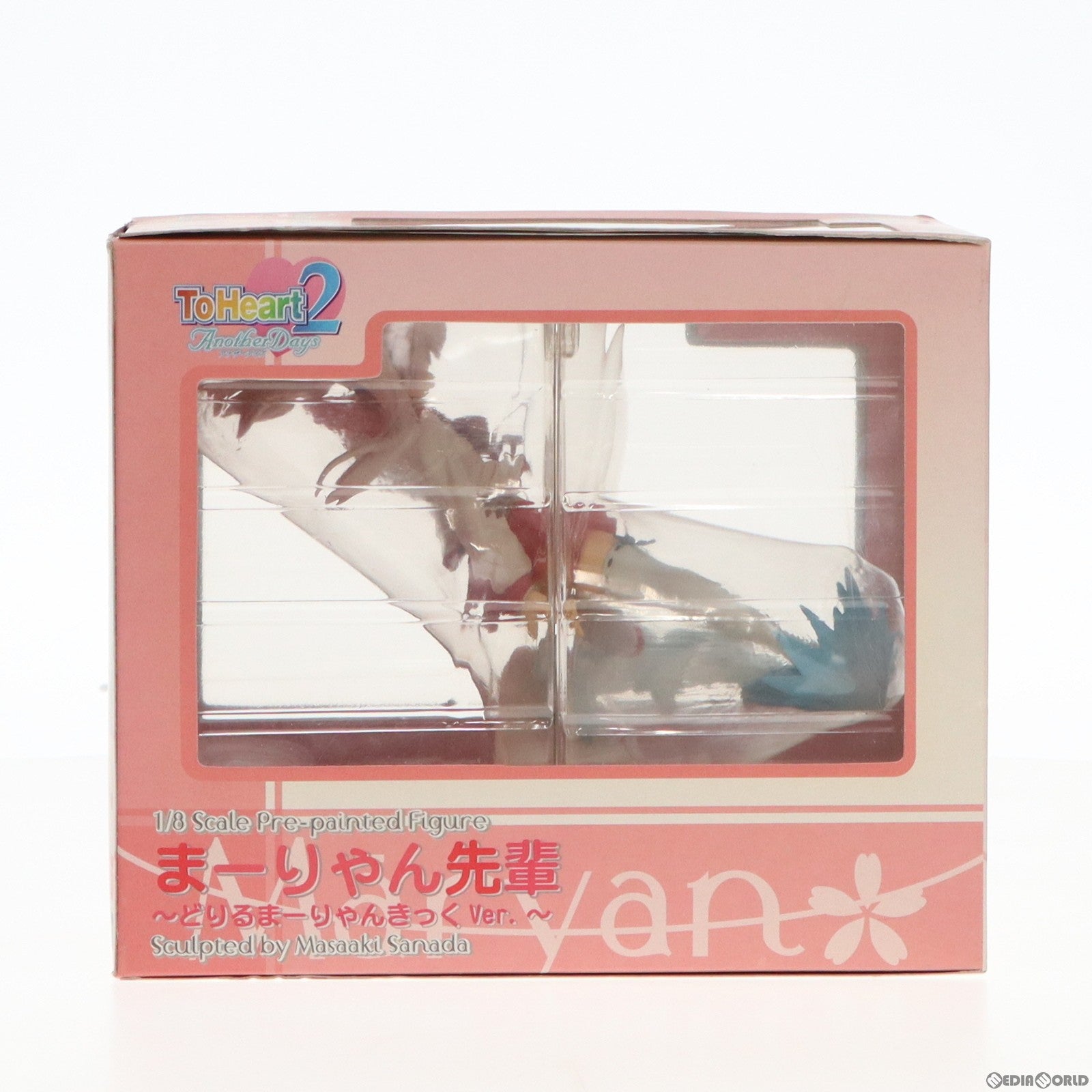 【中古即納】[FIG]まーりゃん先輩 どりるまーりゃんきっくVer. ToHeart2(トゥハート2) XRATED 1/8 完成品 フィギュア(PP110) コトブキヤ(20070211)