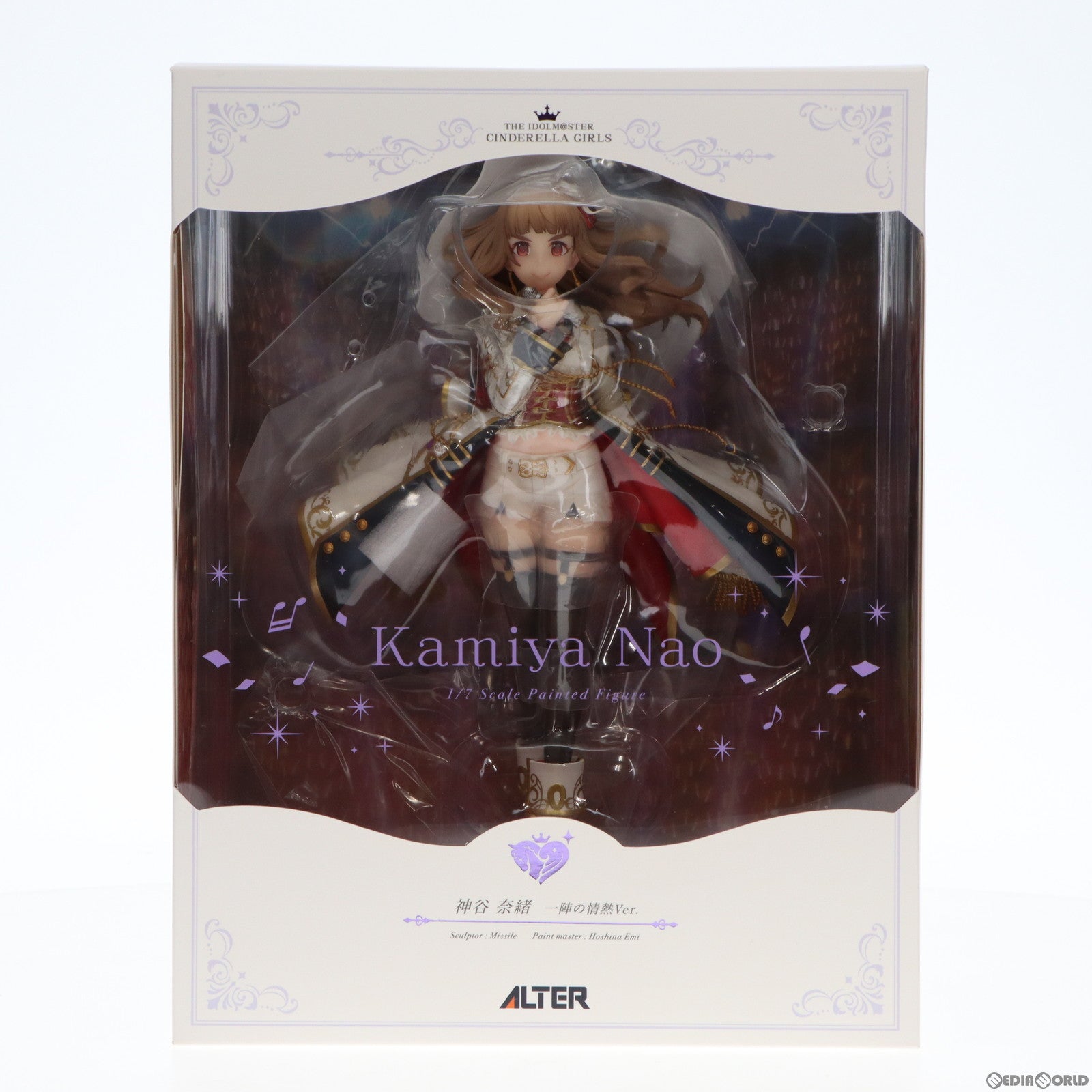 【中古即納】[FIG]神谷奈緒(かみやなお) 一陣の情熱Ver. アイドルマスター シンデレラガールズ 1/7 完成品 フィギュア アルター(20211010)