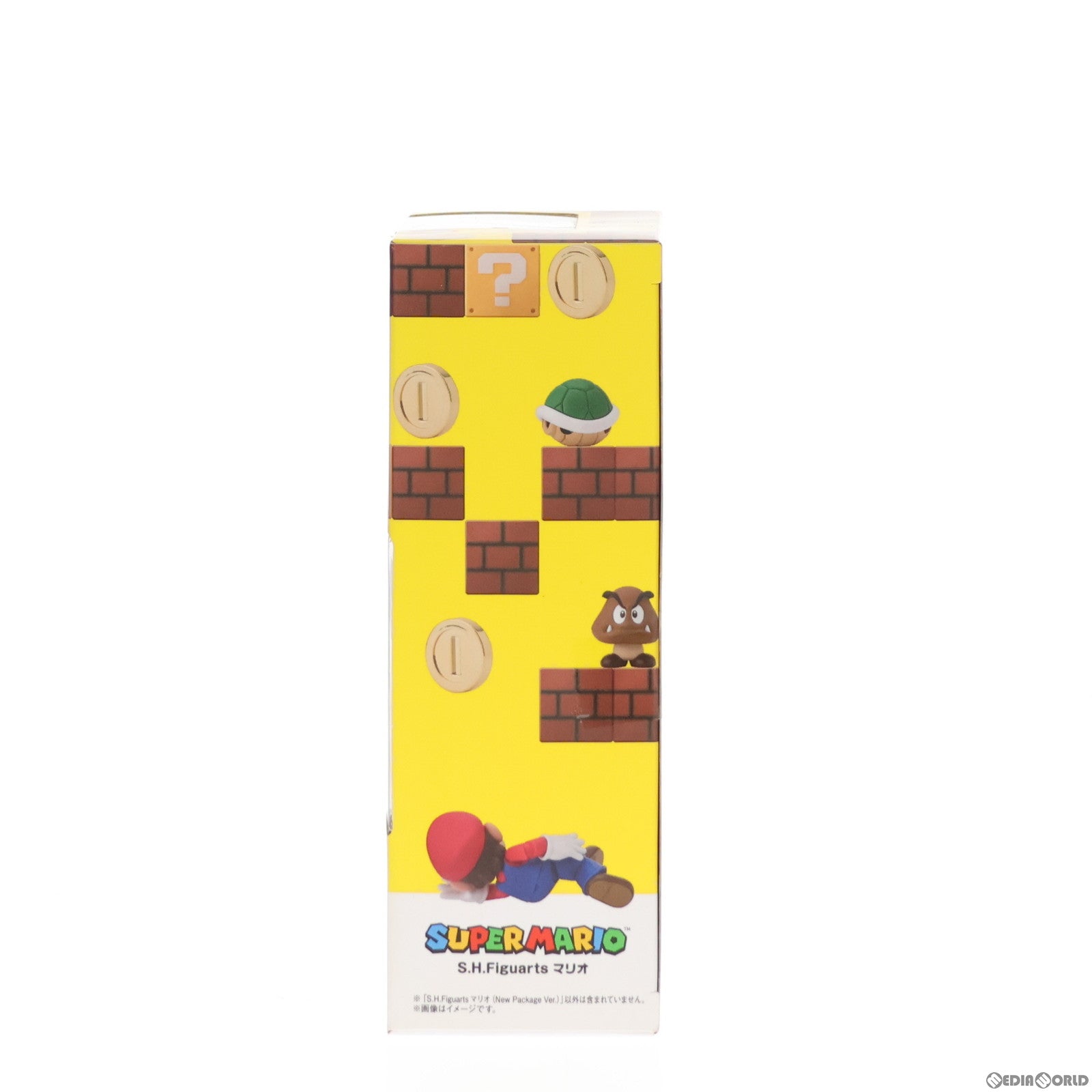 【中古即納】[FIG] S.H.Figuarts(フィギュアーツ) マリオ(New Package Ver.) スーパーマリオブラザーズ 完成品 可動フィギュア バンダイスピリッツ(20180421)
