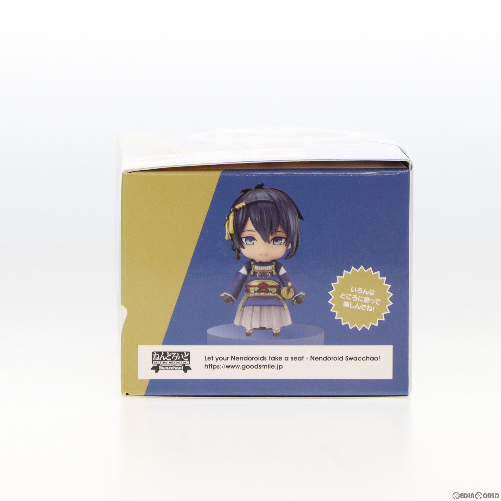 【中古即納】[FIG]ねんどろいど Swacchao! 三日月宗近(みかづきむねちか) 刀剣乱舞-ONLINE- 完成品 可動フィギュア オランジュ・ルージュ(20221221)