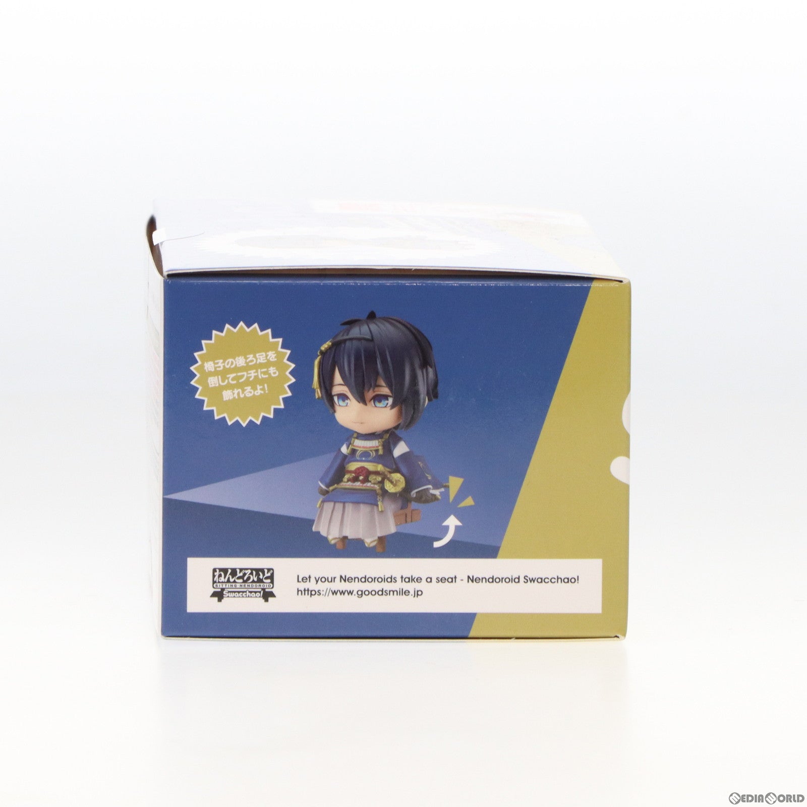 【中古即納】[FIG]ねんどろいど Swacchao! 三日月宗近(みかづきむねちか) 刀剣乱舞-ONLINE- 完成品 可動フィギュア オランジュ・ルージュ(20221221)