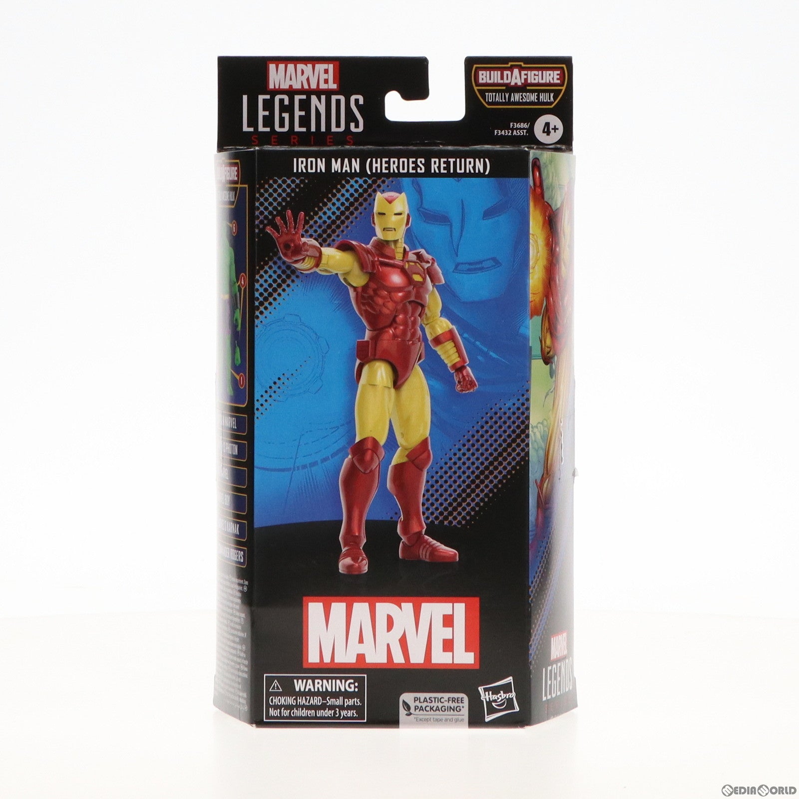 【中古即納】[FIG] マーベル レジェンド MCUシリーズ アイアンマン(ヒーローズ・リターン) マーベル・コミック 完成品 6インチ・アクションフィギュア(海外流通版) ハズブロ(20230831)