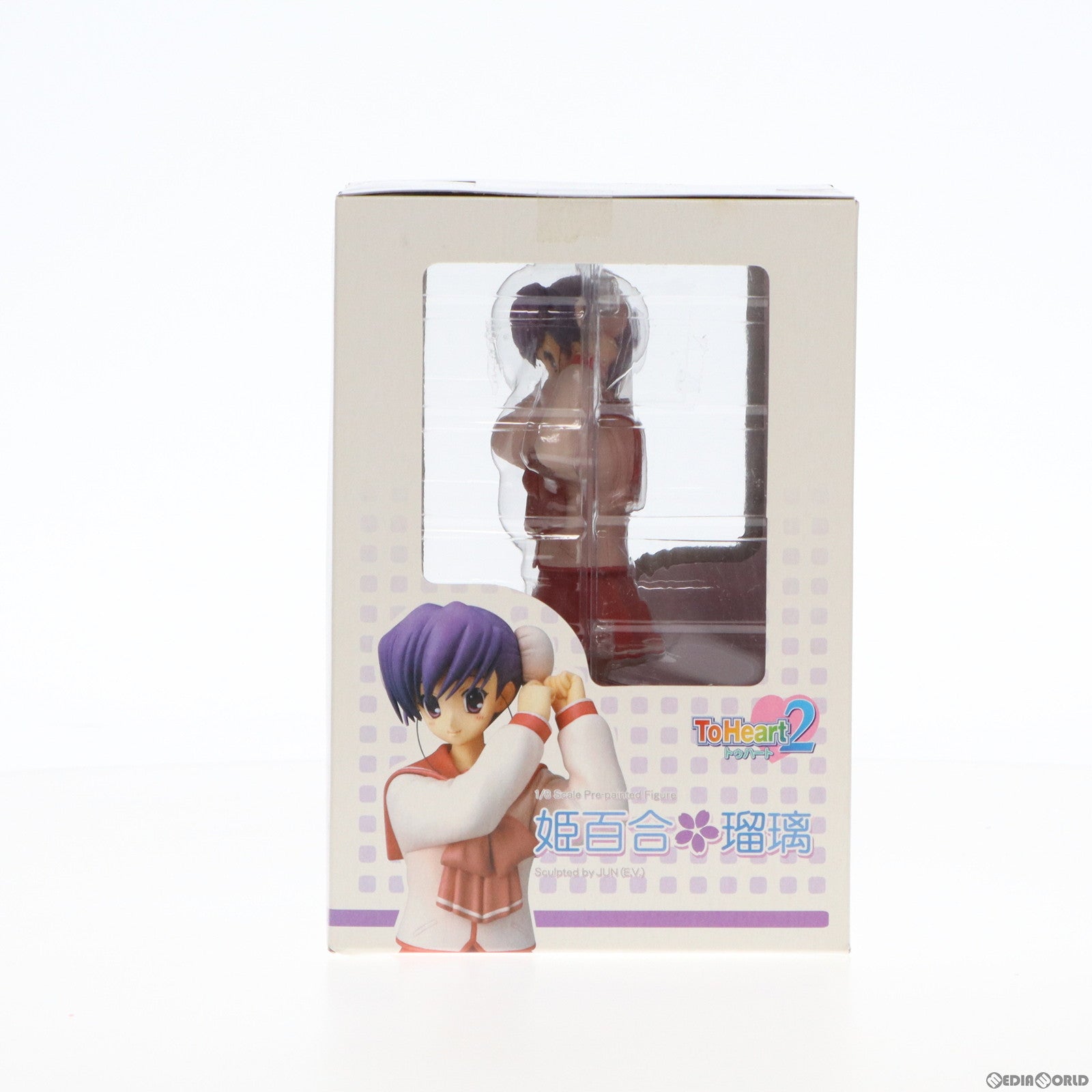 【中古即納】[FIG]姫百合瑠璃(ひめゆりるり) ToHeart2(トゥハート2) 1/8 完成品 フィギュア(PP73) コトブキヤ(20060512)