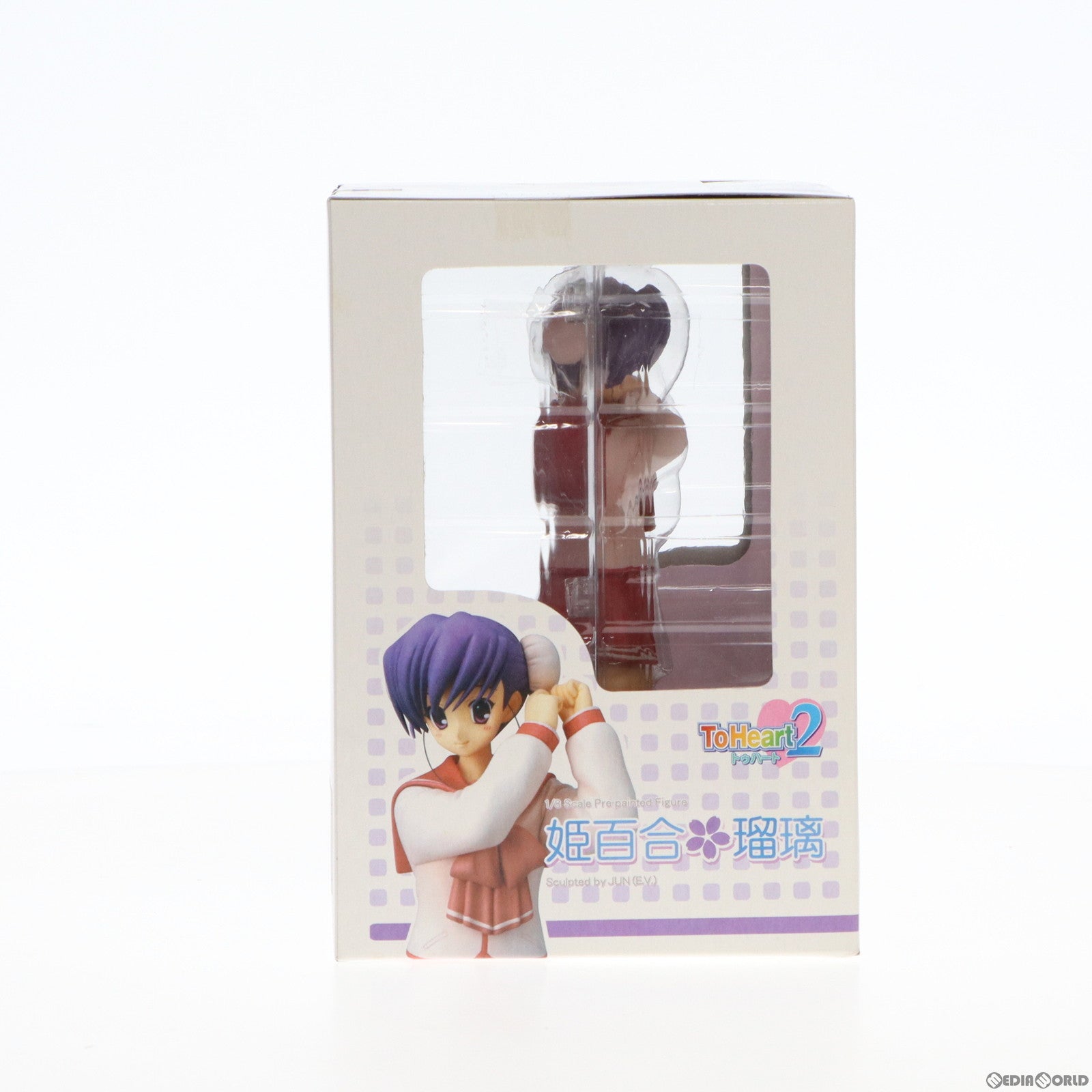 【中古即納】[FIG]姫百合瑠璃(ひめゆりるり) ToHeart2(トゥハート2) 1/8 完成品 フィギュア(PP73) コトブキヤ(20060512)