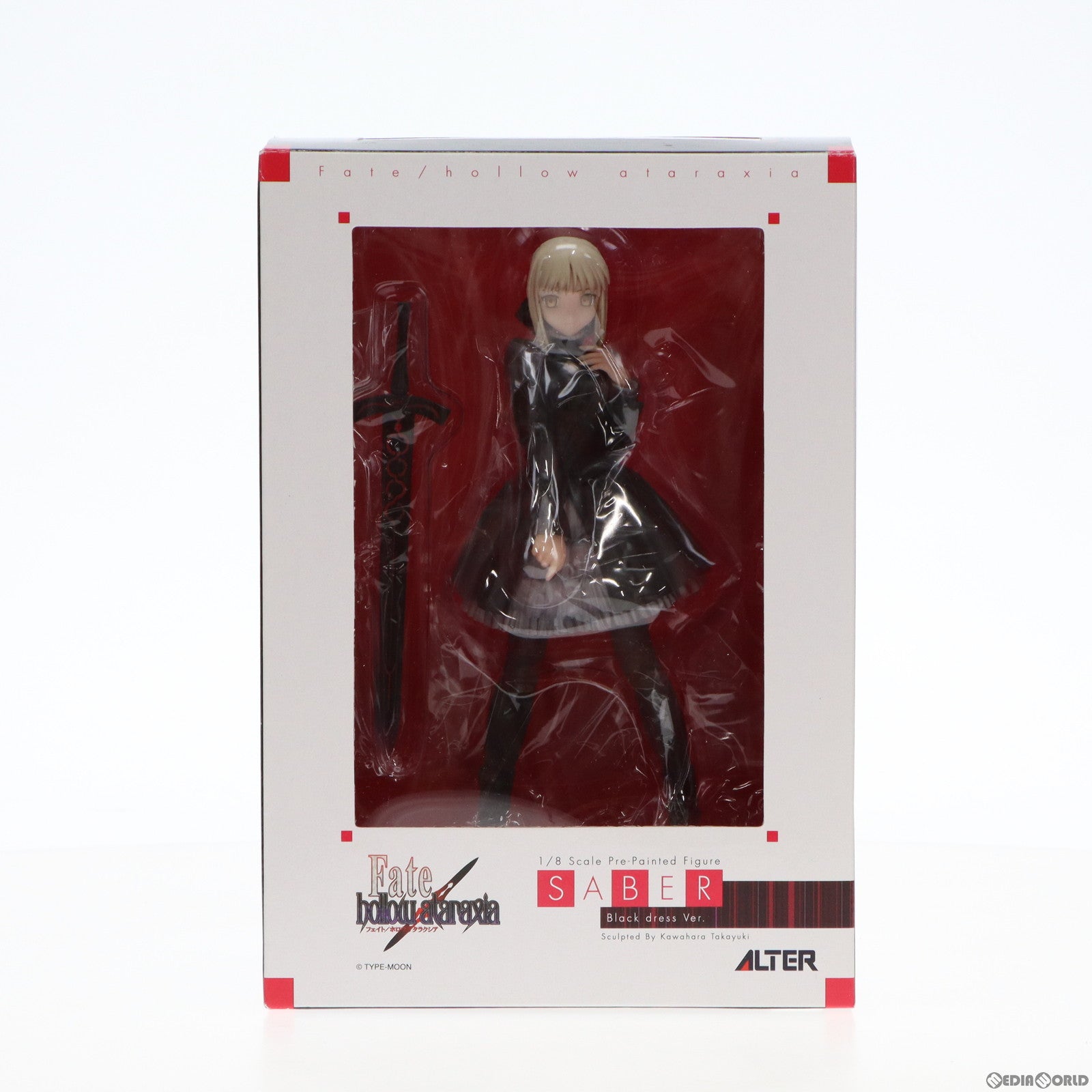 【中古即納】[FIG]黒セイバー ドレスVer. Fate/hollow ataraxia(フェイト/ホロウ アタラクシア) 1/8 完成品 フィギュア アルター(20060729)