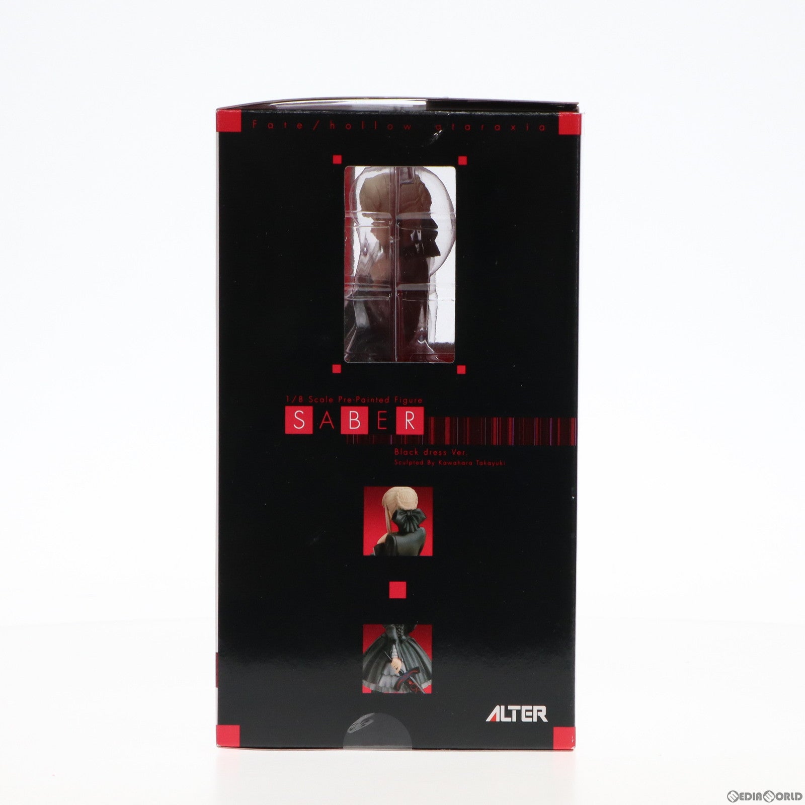 【中古即納】[FIG]黒セイバー ドレスVer. Fate/hollow ataraxia(フェイト/ホロウ アタラクシア) 1/8 完成品 フィギュア アルター(20060729)