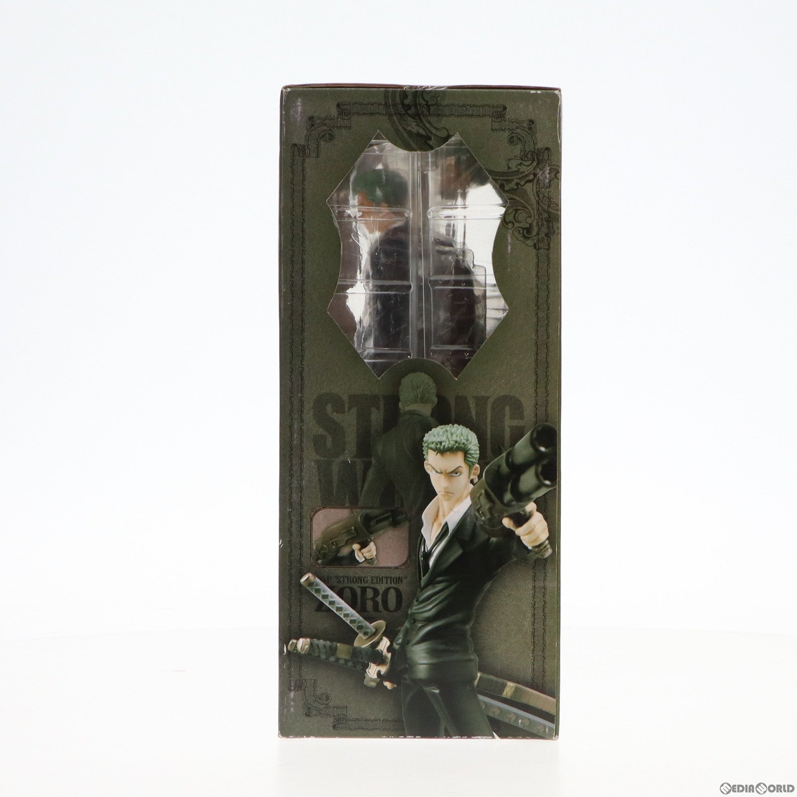 【中古即納】[FIG]Portrait.Of.Pirates P.O.P STRONG EDITION ロロノア・ゾロVer.2 ONE PIECE FILM STRONG WORLD(ワンピースフィルム ストロングワールド) 1/8 完成品 フィギュア メガハウス(20100930)