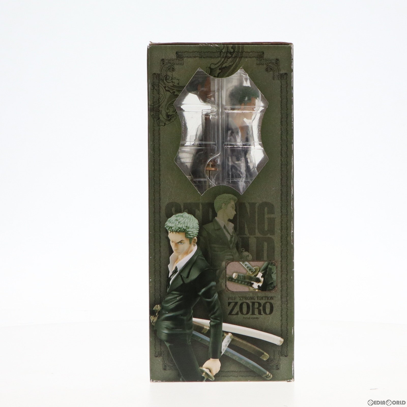 【中古即納】[FIG]Portrait.Of.Pirates P.O.P STRONG EDITION ロロノア・ゾロVer.2 ONE PIECE FILM STRONG WORLD(ワンピースフィルム ストロングワールド) 1/8 完成品 フィギュア メガハウス(20100930)