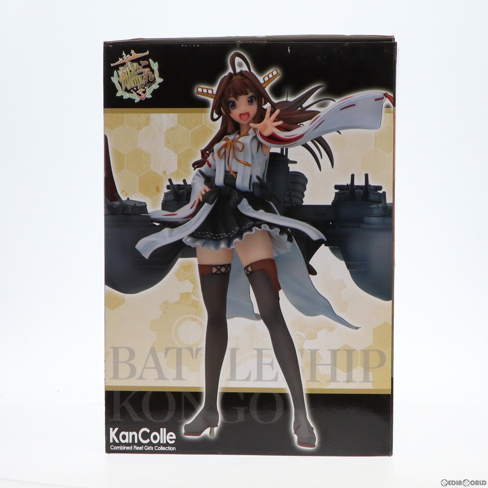 【中古即納】[FIG]金剛改二(こんごうかいに) 艦隊これくしょん -艦これ- 1/7 完成品 フィギュア  ファニーナイツ(アオシマ)(20151217)