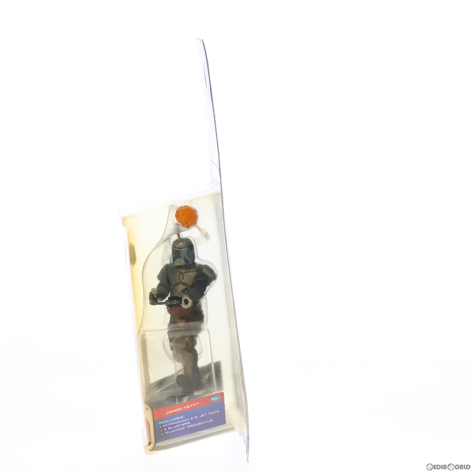 【中古即納】[FIG] スター・ウォーズ ベーシックフィギュア ジャンゴ・フェット ファイナル バトル バージョン STAR WARS エピソード2/クローンの攻撃 完成品 可動フィギュア(84505) トミー(20021231)