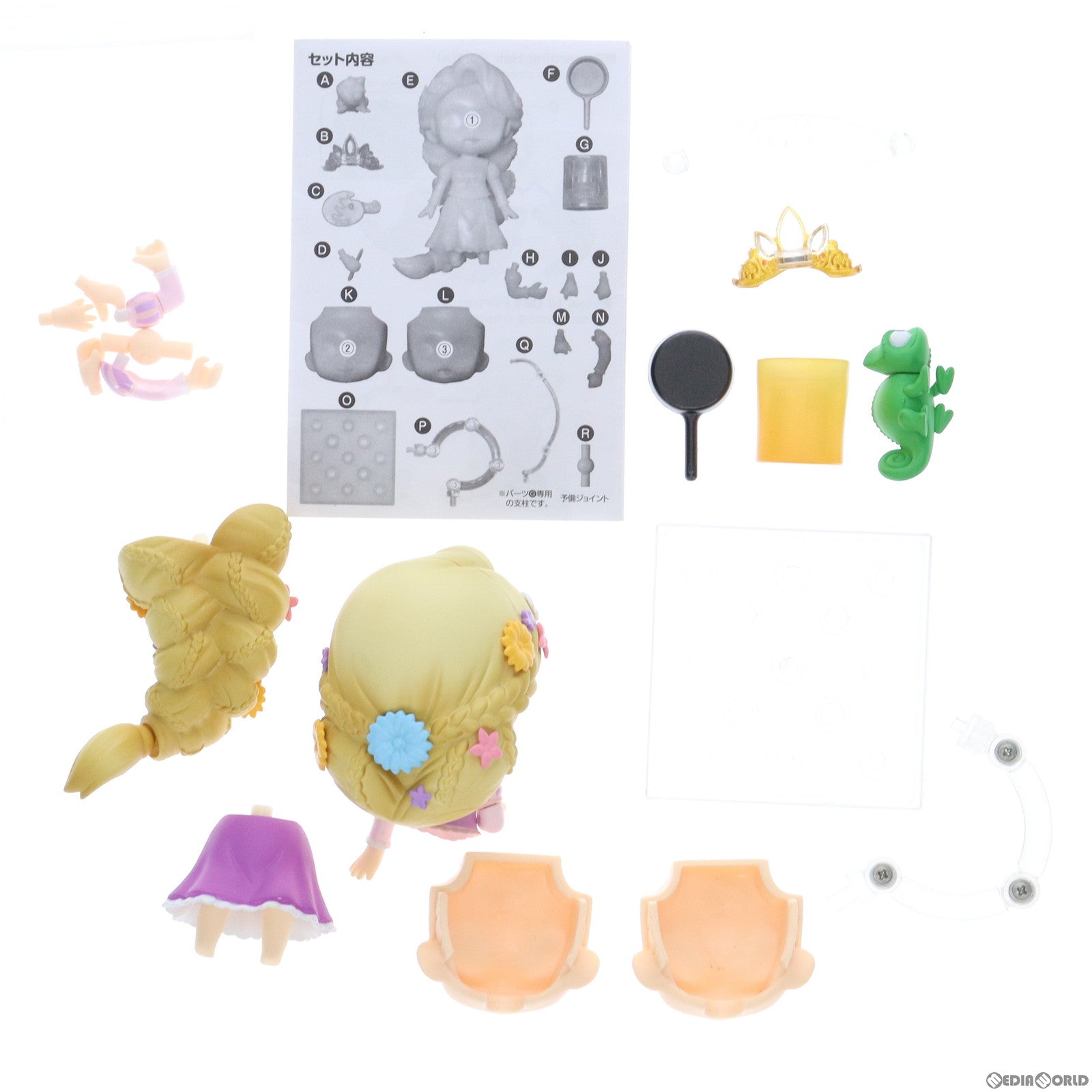 【中古即納】[FIG] ねんどろいど 804 ラプンツェル 塔の上のラプンツェル 完成品 可動フィギュア グッドスマイルカンパニー(20171223)