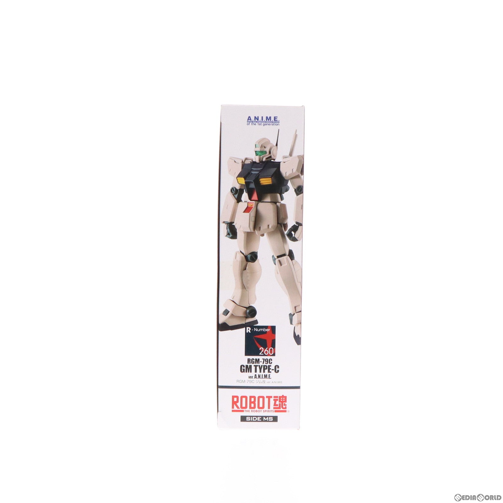 【中古即納】[FIG] ROBOT魂(SIDE MS) RGM-79C ジム改 ver. A.N.I.M.E. 機動戦士ガンダム0083 STARDUST MEMORY 完成品 可動フィギュア バンダイスピリッツ(20200118)