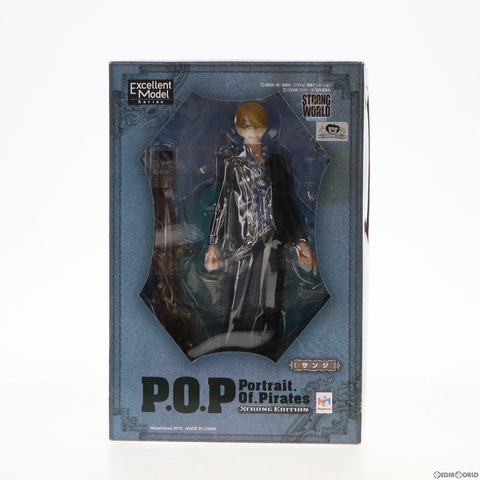 【中古即納】[FIG]Portrait.Of.Pirates P.O.P STRONG EDITION サンジ ONE PIECE(ワンピース) 1/8 完成品 フィギュア メガハウス(20100730)