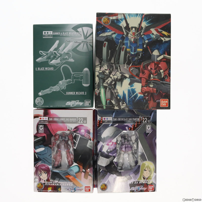 中古即納】[FIG]初回特典付属 HCM Pro 22 G-BOX SEED Z.A.K.Uセット