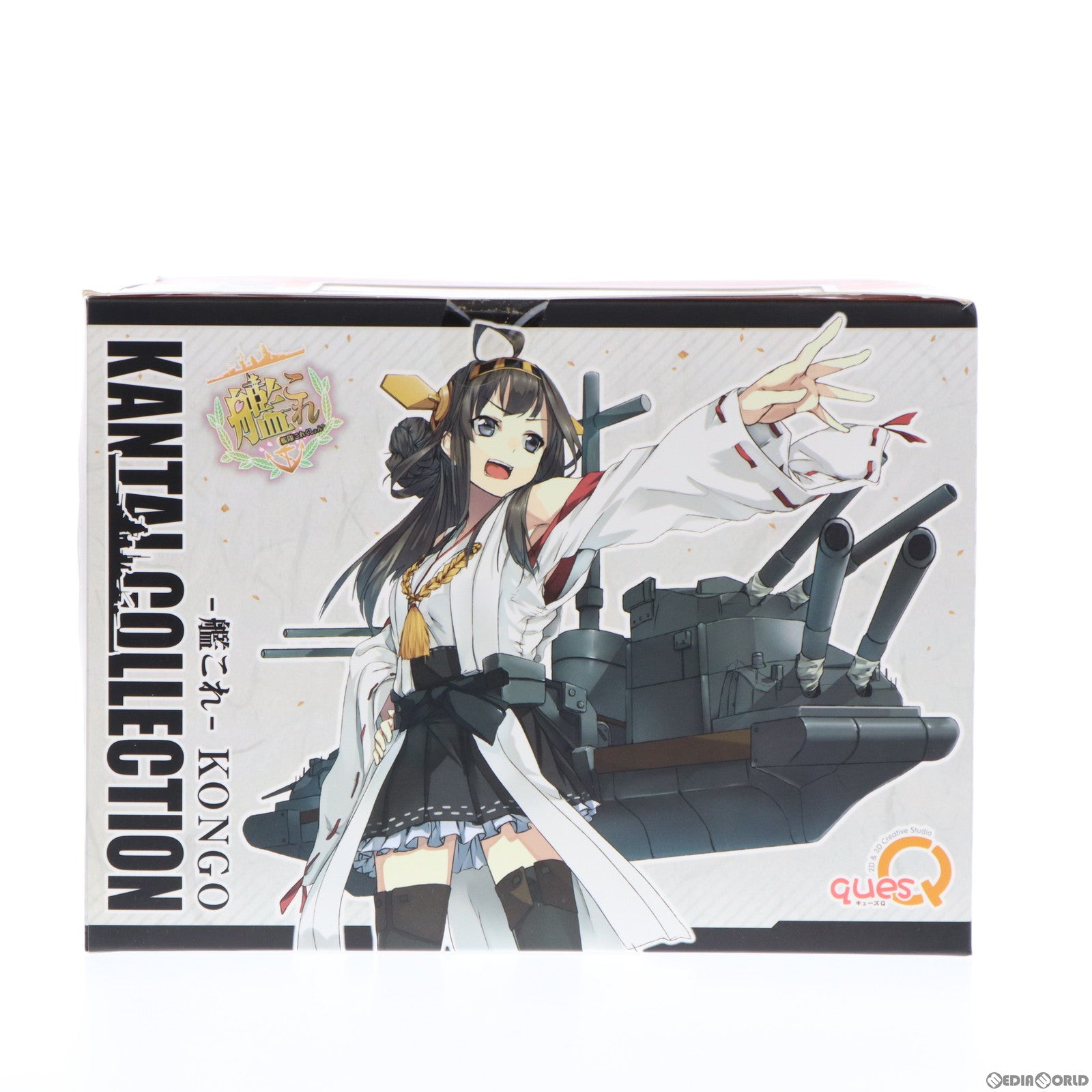 【中古即納】[FIG] 金剛(こんごう) 艦隊これくしょん -艦これ- 1/8 完成品 フィギュア キューズQ(20160313)