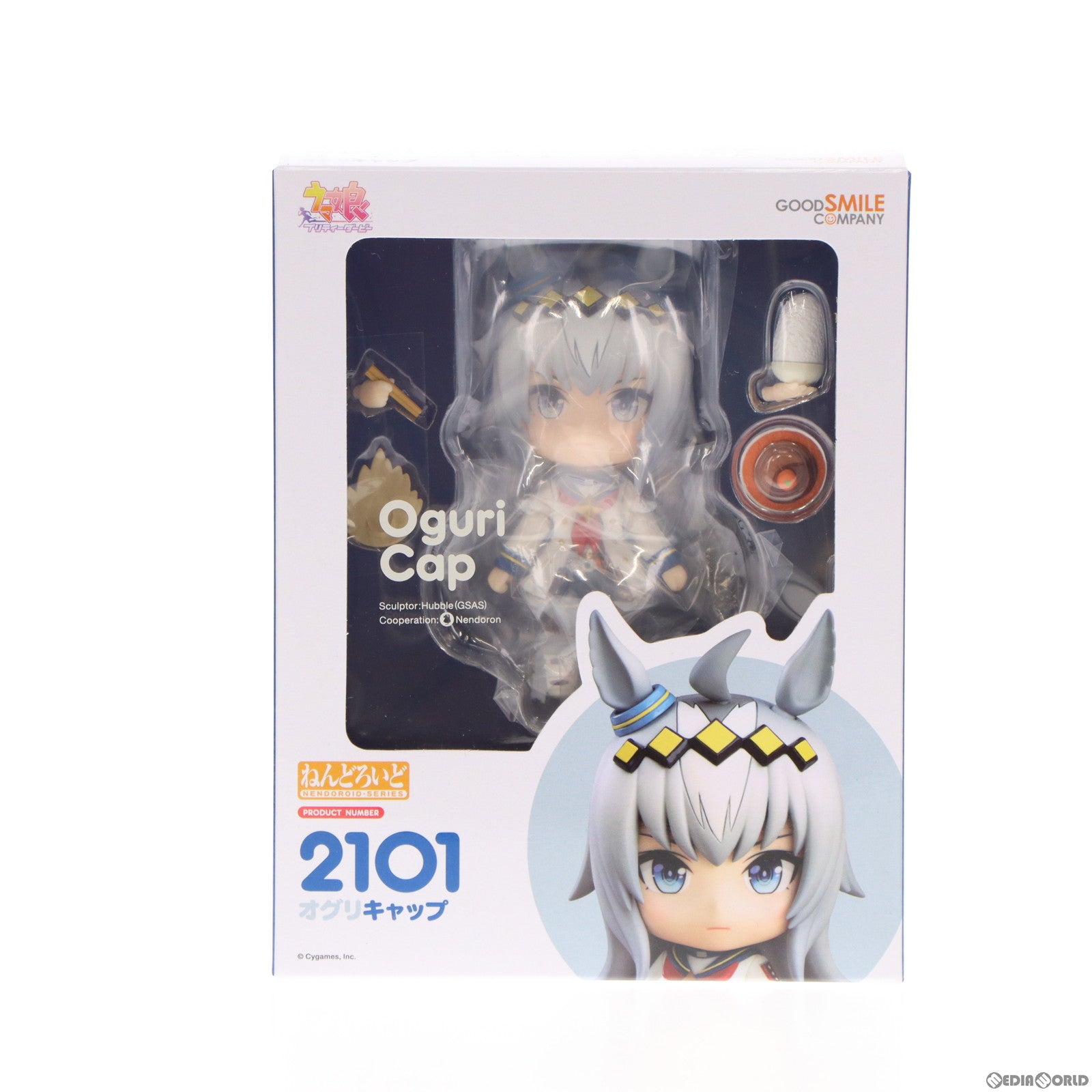 【中古即納】[FIG]ねんどろいど 2101 オグリキャップ ウマ娘 プリティーダービー 完成品 可動フィギュア グッドスマイルカンパニー(20230923)