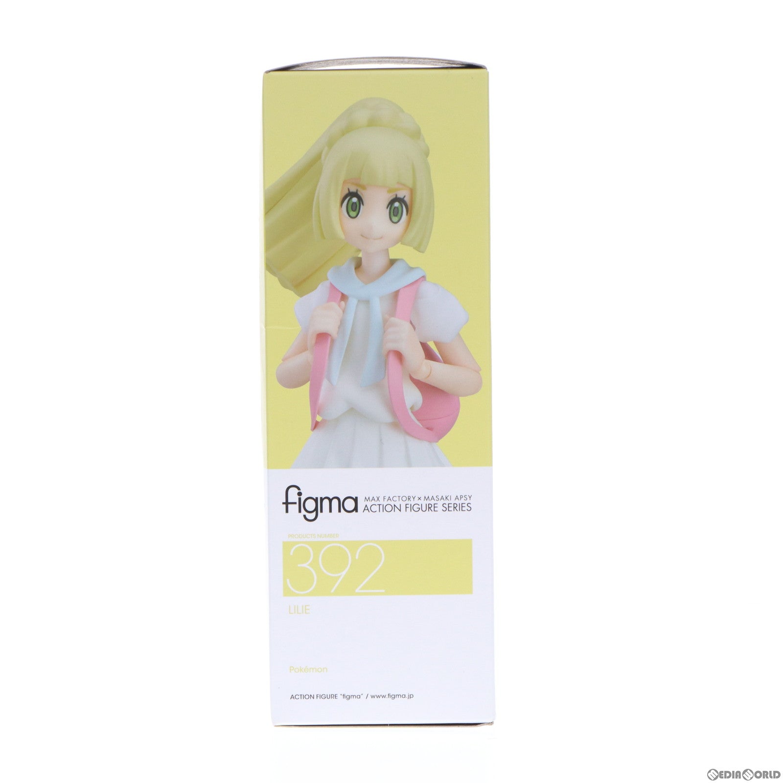 【中古即納】[FIG] ポケモンセンターオンライン限定特典付属 figma(フィグマ) 392 がんばリーリエ ポケットモンスター サン・ムーン 完成品 可動フィギュア グッドスマイルカンパニー(20181110)
