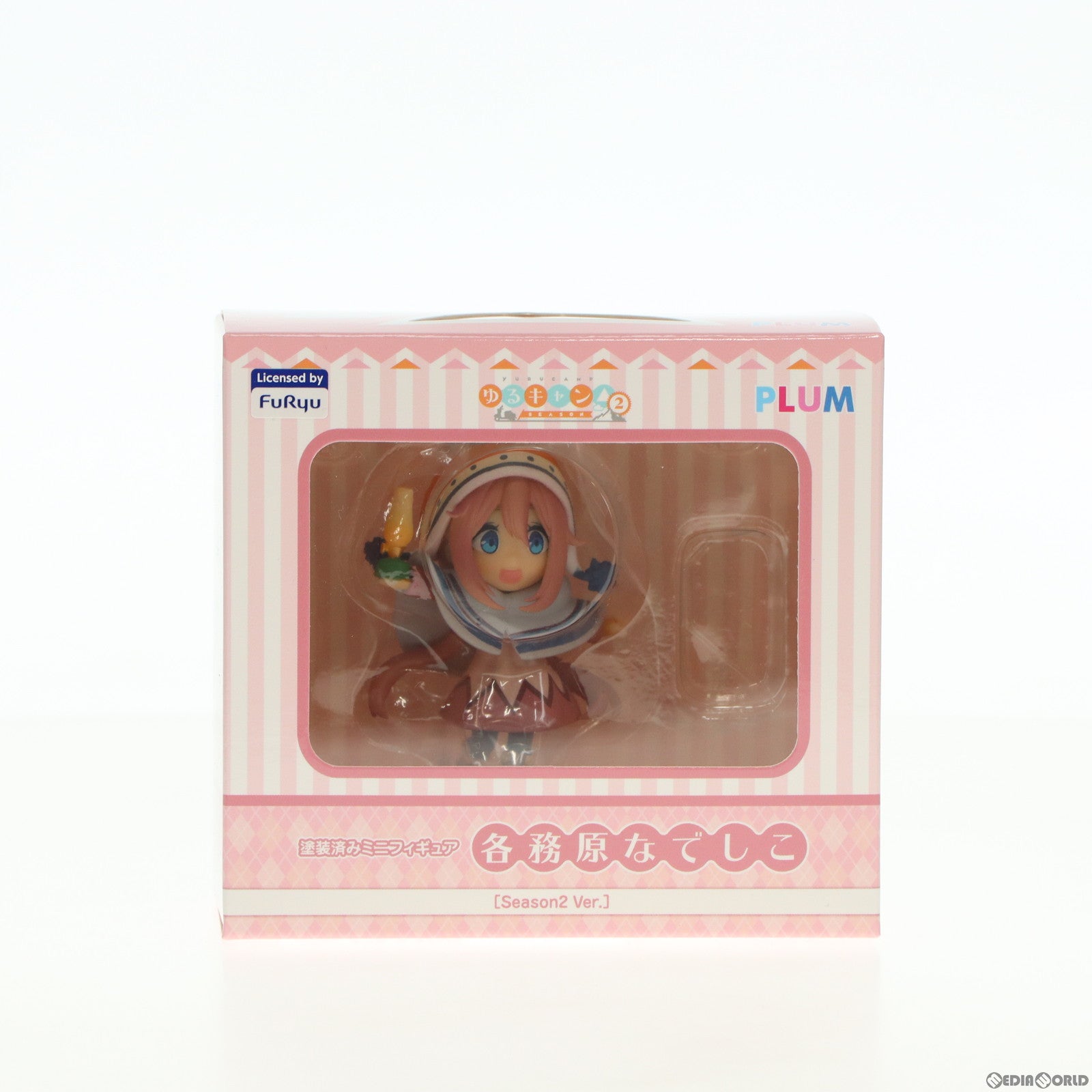 【中古即納】[FIG]各務原なでしこ(かがみはらなでしこ) [Season2 Ver.] ゆるキャン△ SEASON2 完成品 ミニフィギュア(PF161) PLUM(プラム)(20210630)