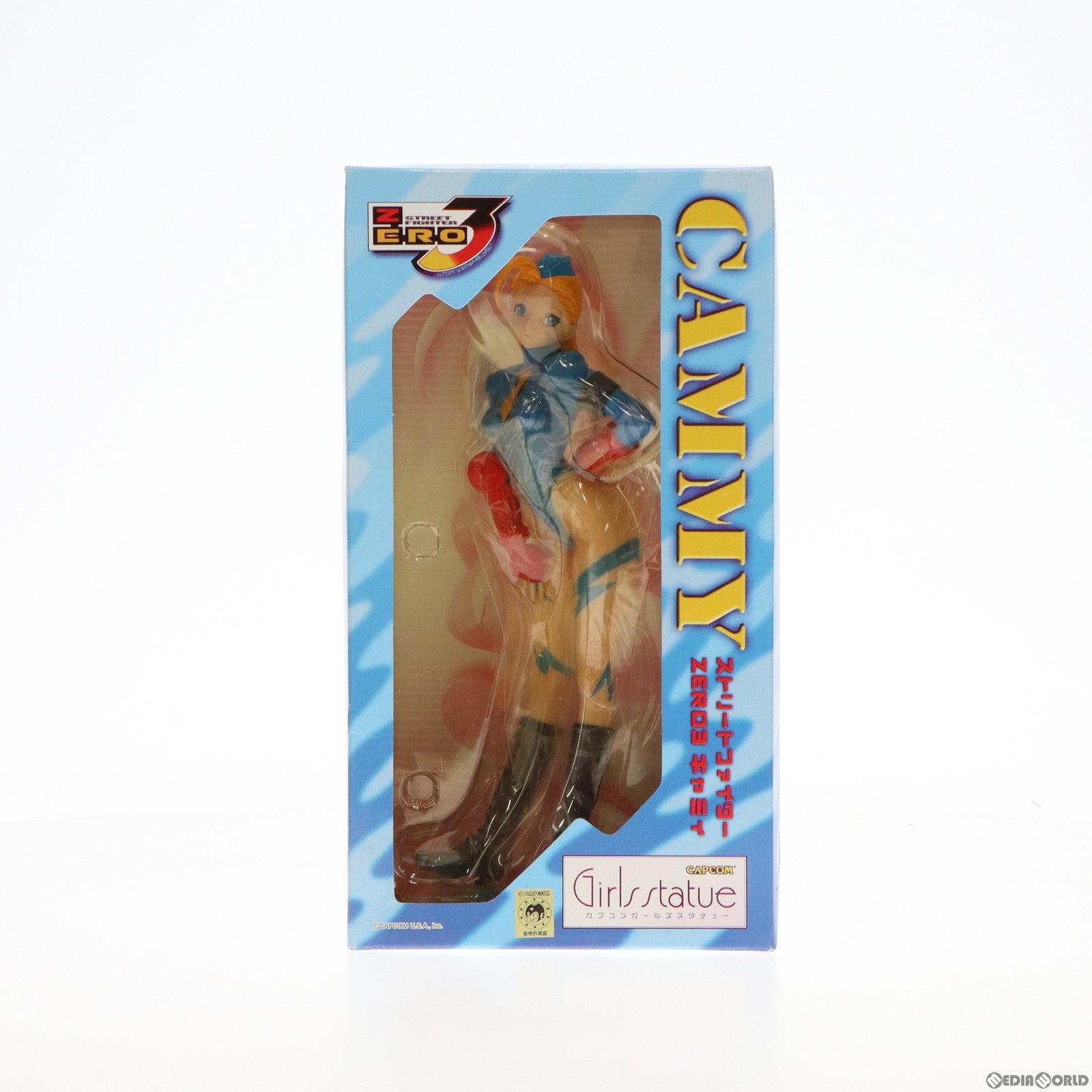 【中古即納】[FIG] カプコンガールズ・スタチュー キャミィ ストリートファイターZERO3 1/7 完成品 フィギュア オーガニック(20061215)